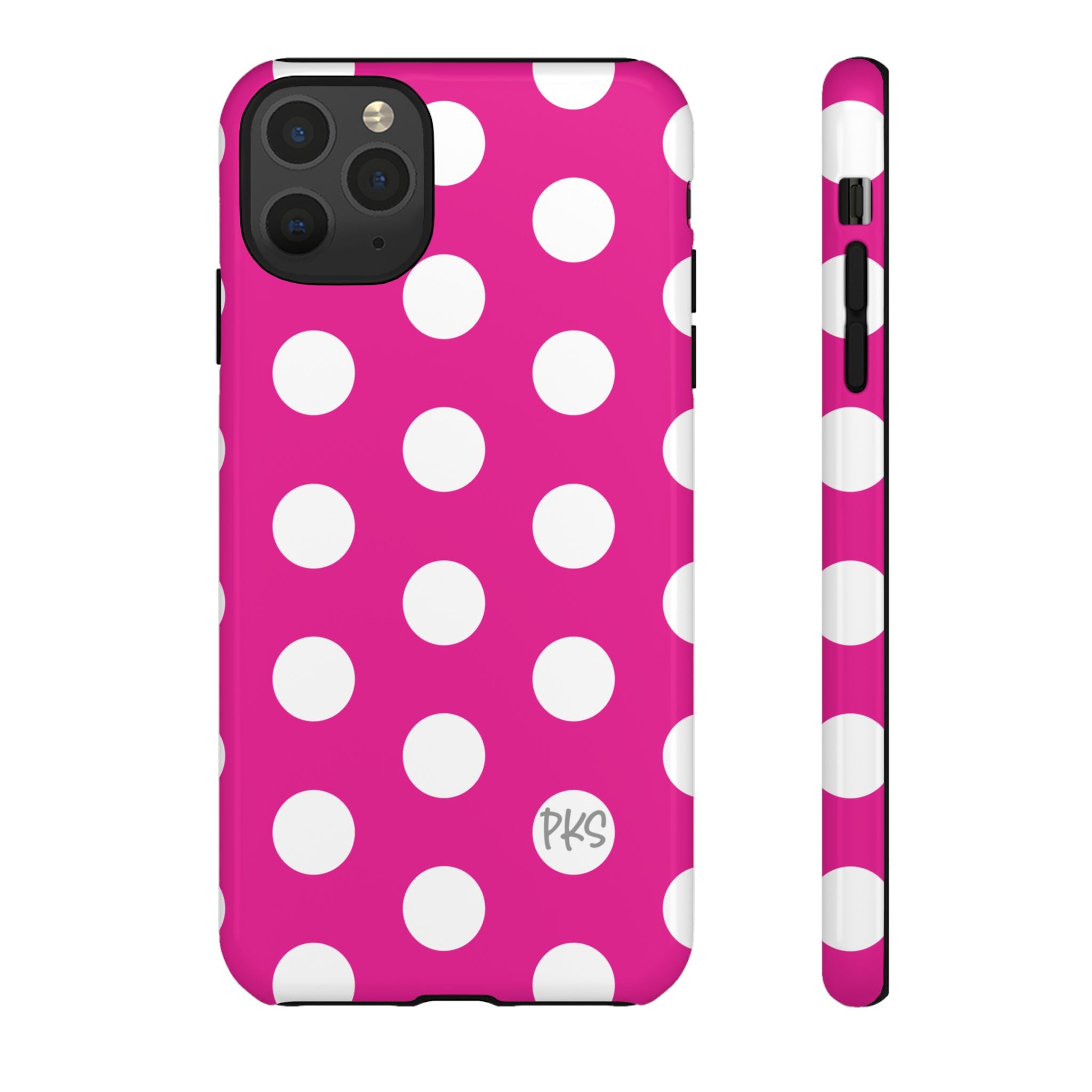 Pink Lemonade Dots – Cute Protective iPhone Cover