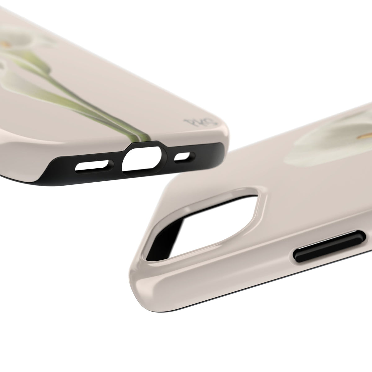 Fleur de Jacqueline - Elegant Floral Protective Phone Cover