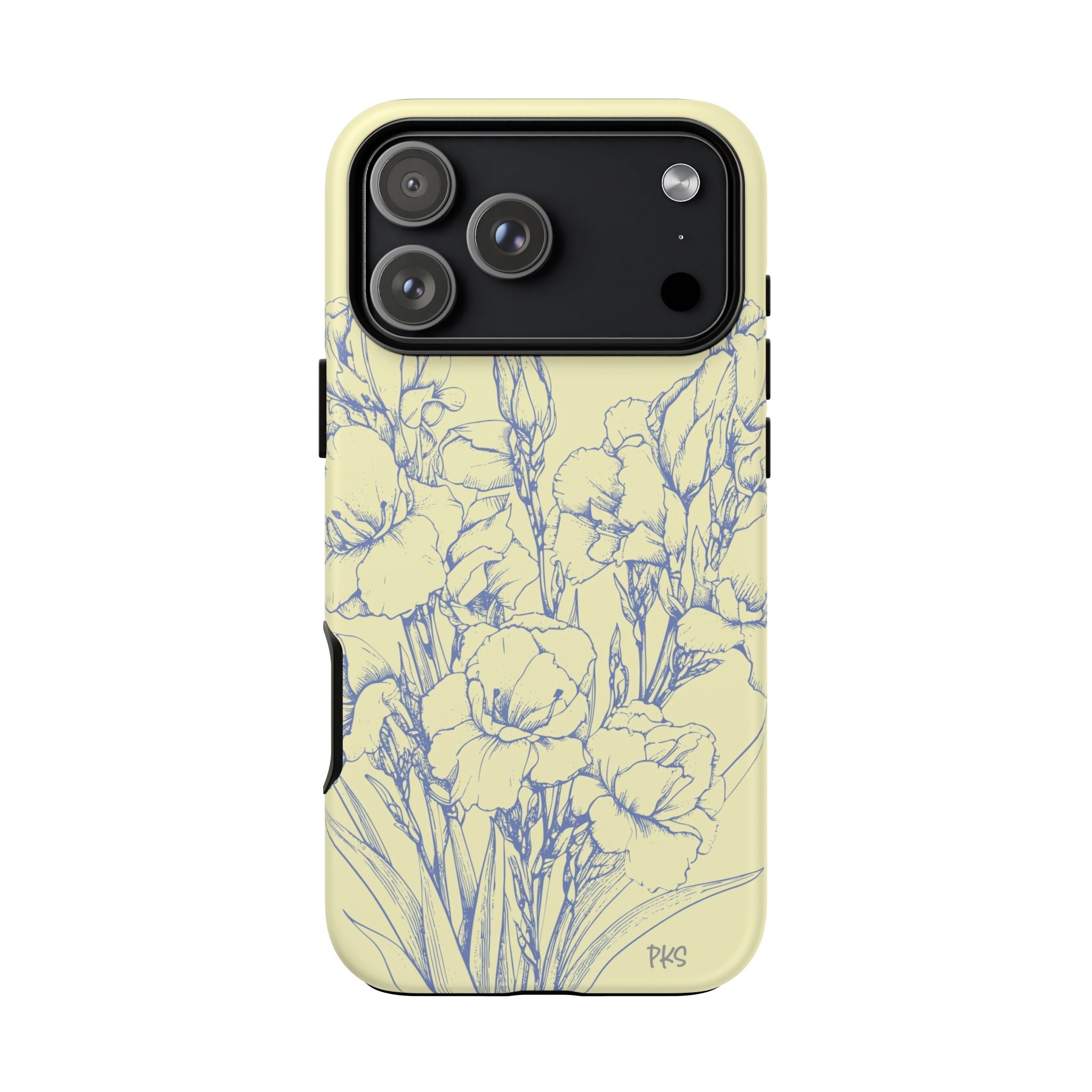 Garden in Blue Phone Case - Tough Phone Case