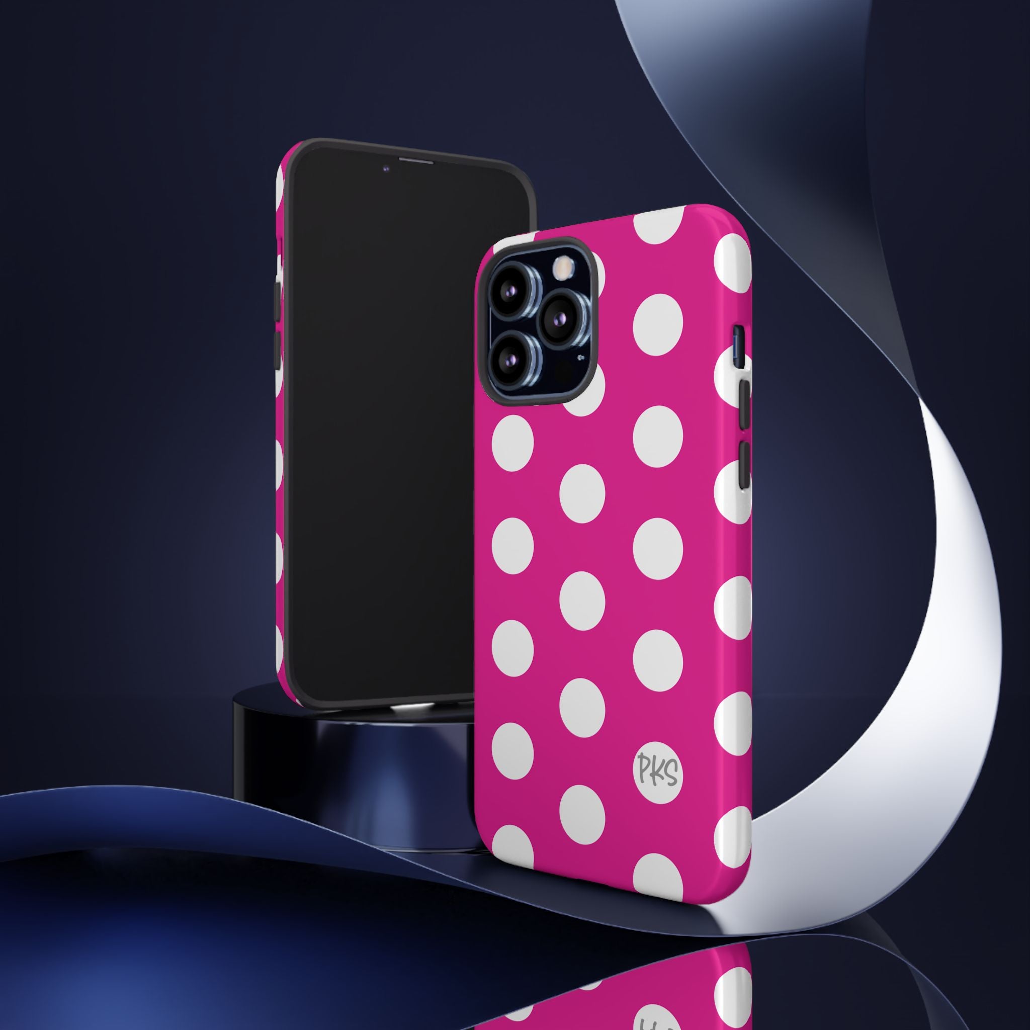 Pink Lemonade Dots – Cute Protective iPhone Cover