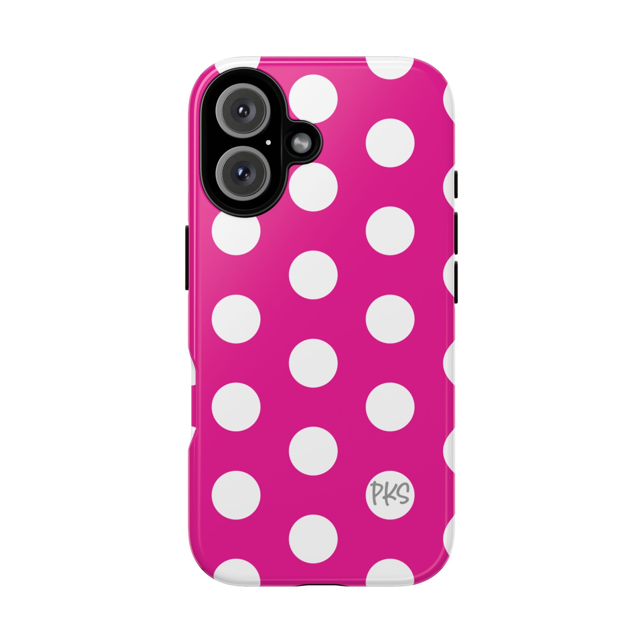 Pink Lemonade Dots – Cute Protective iPhone Cover