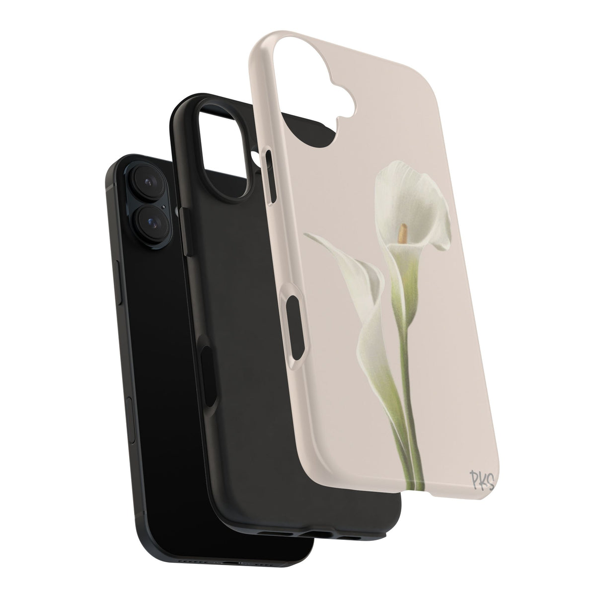 Fleur de Jacqueline - Elegant Floral Protective Phone Cover