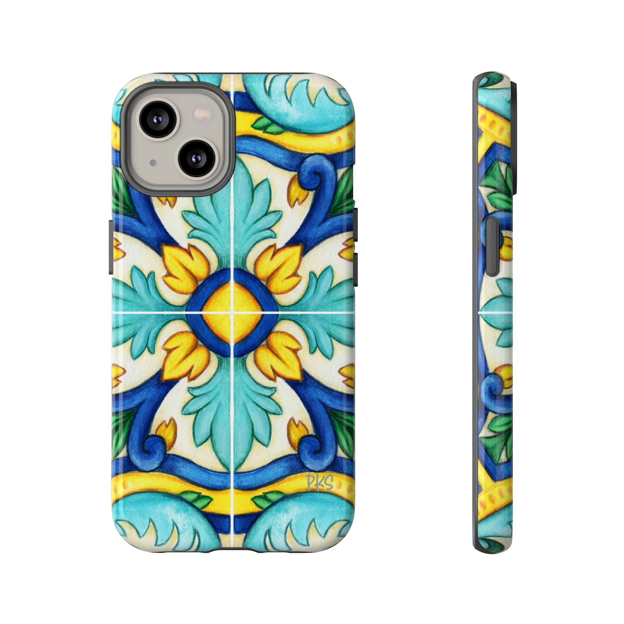 Vibrant Mediterranean Inspired Tile Tough Case