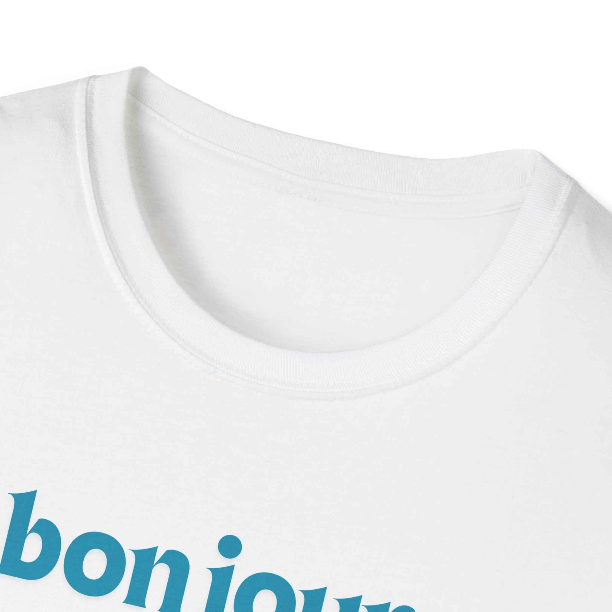 Bonjour. Unisex Softstyle T-Shirt