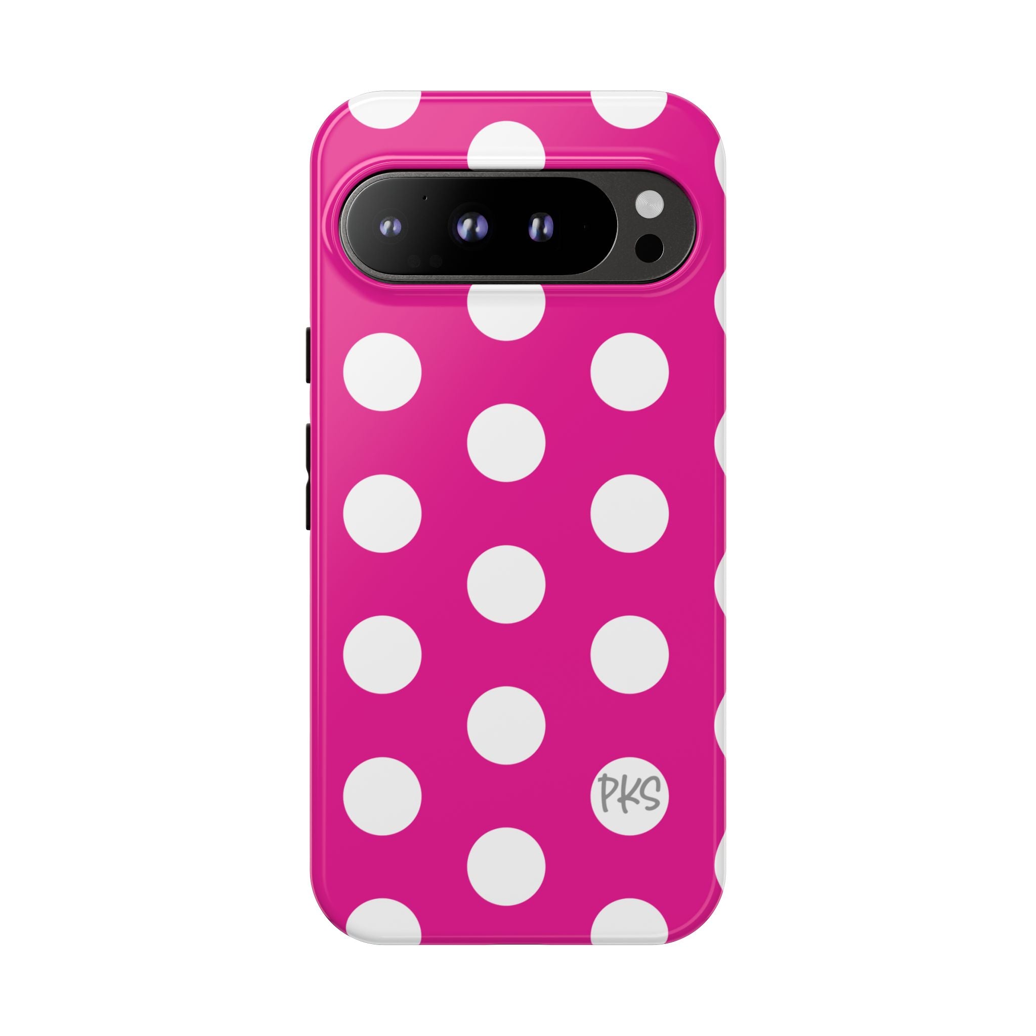 Pink Lemonade Dots – Cute Protective iPhone Cover