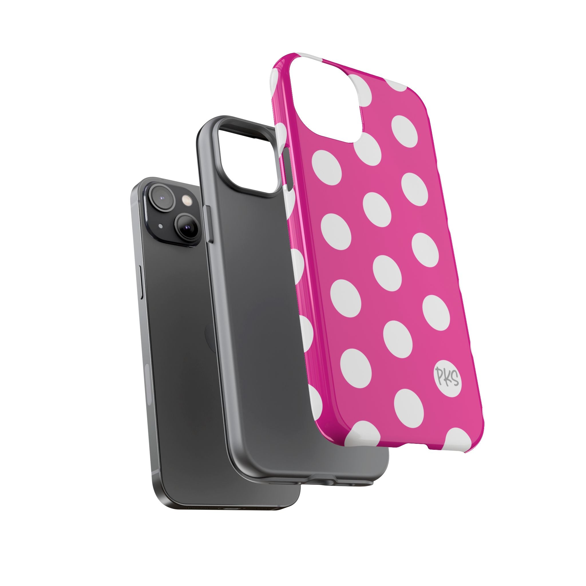 Pink Lemonade Dots – Cute Protective iPhone Cover