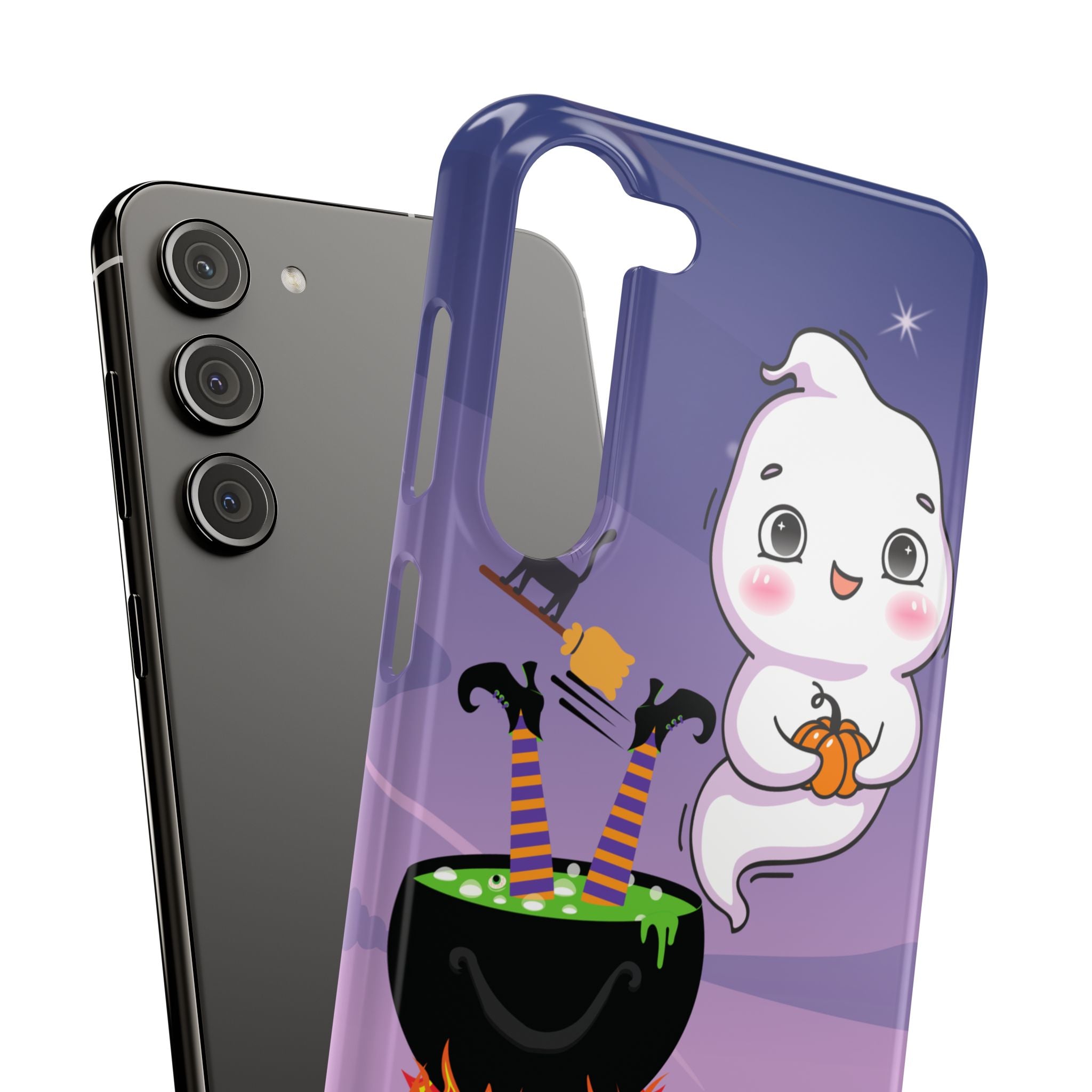 Naught Or Nice Ghost Life Slim Case