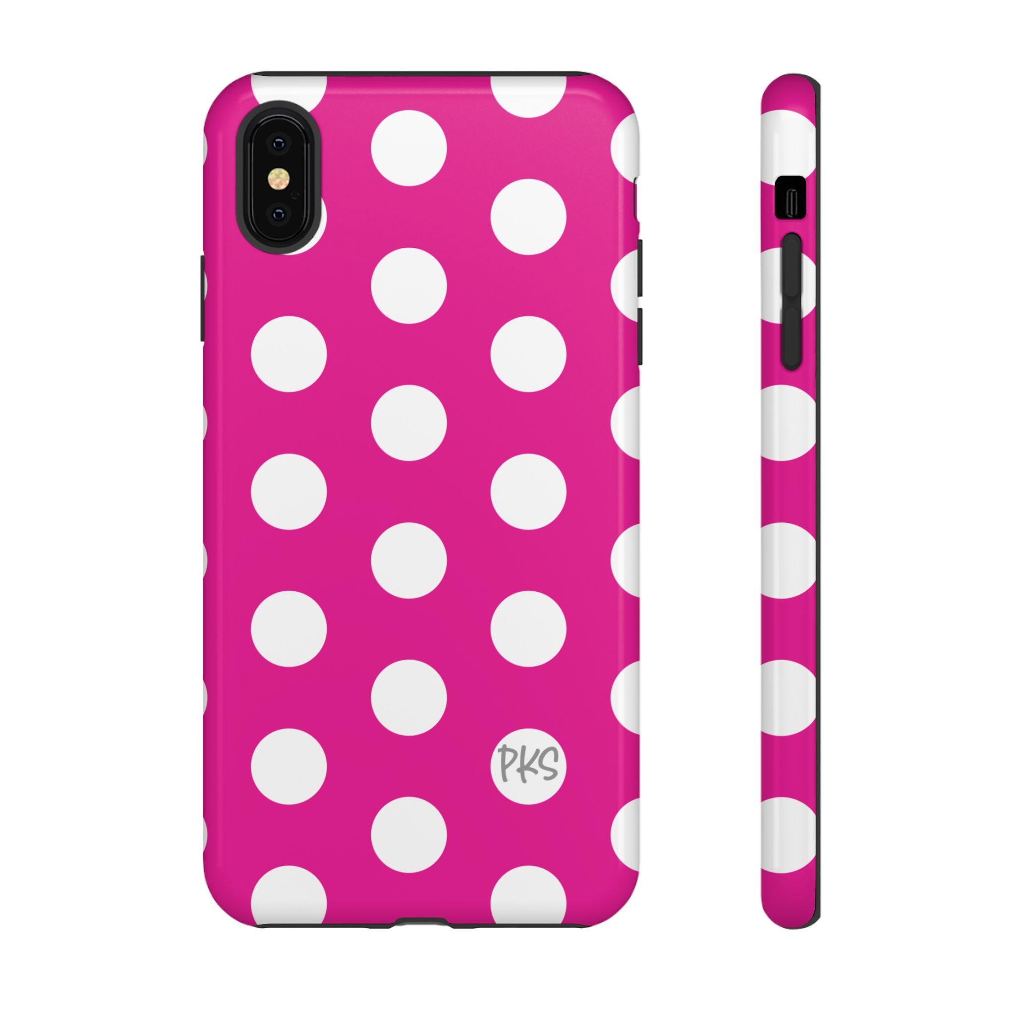 Pink Lemonade Dots – Cute Protective iPhone Cover
