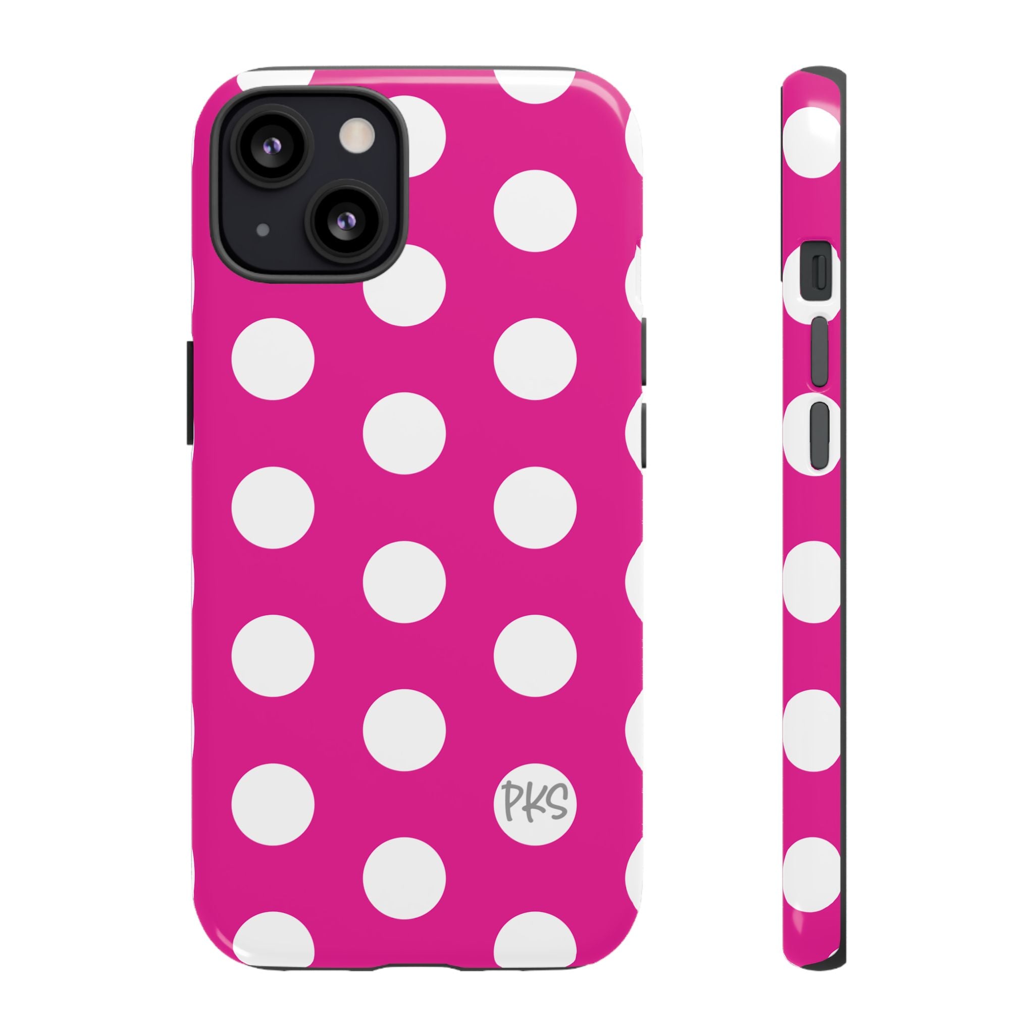 Pink Lemonade Dots – Cute Protective iPhone Cover