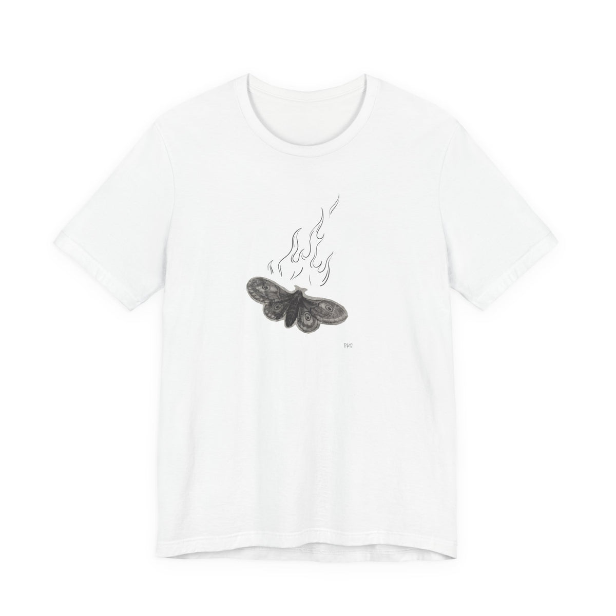 Vintage Style Butterfly to a Flame Tee