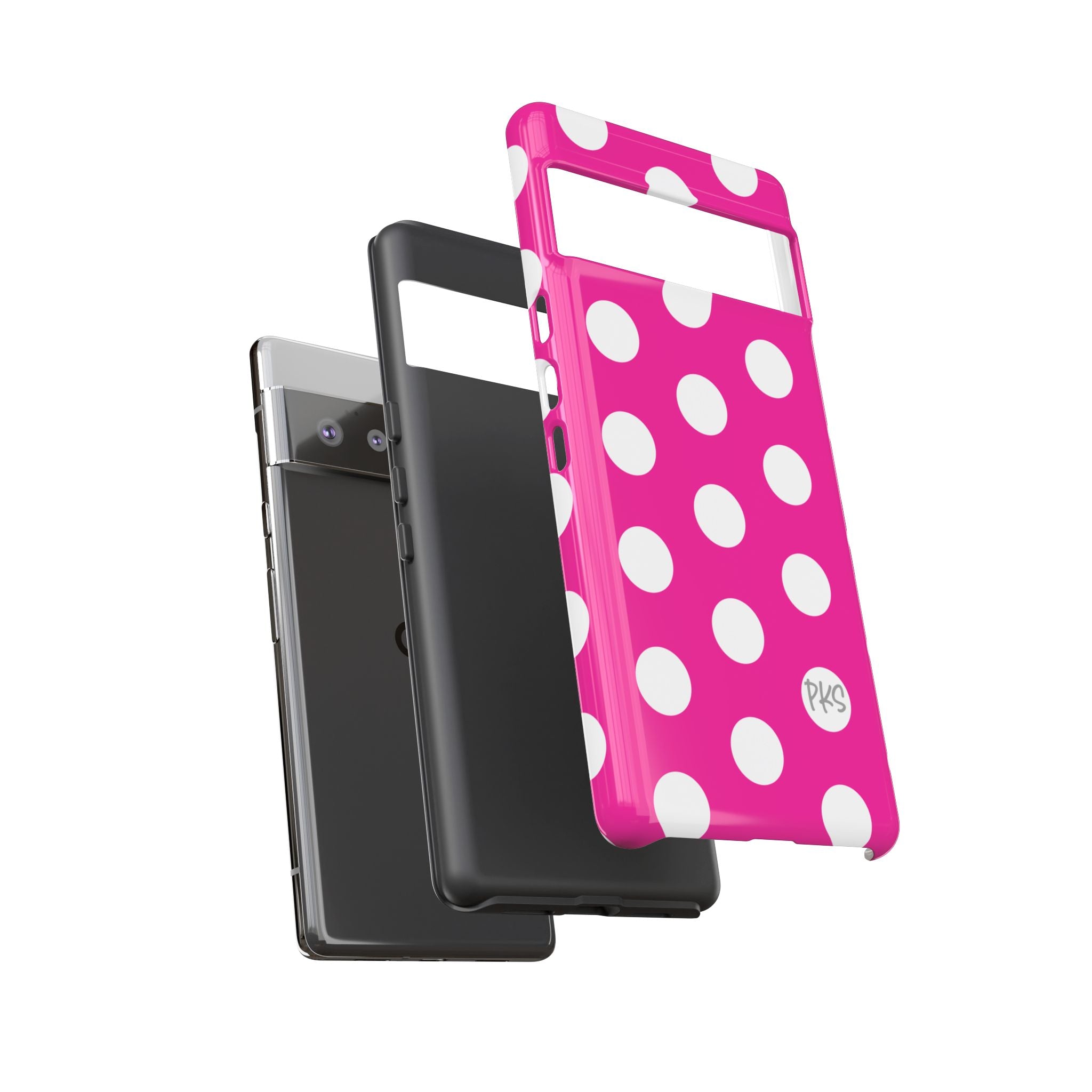 Pink Lemonade Dots – Cute Protective iPhone Cover