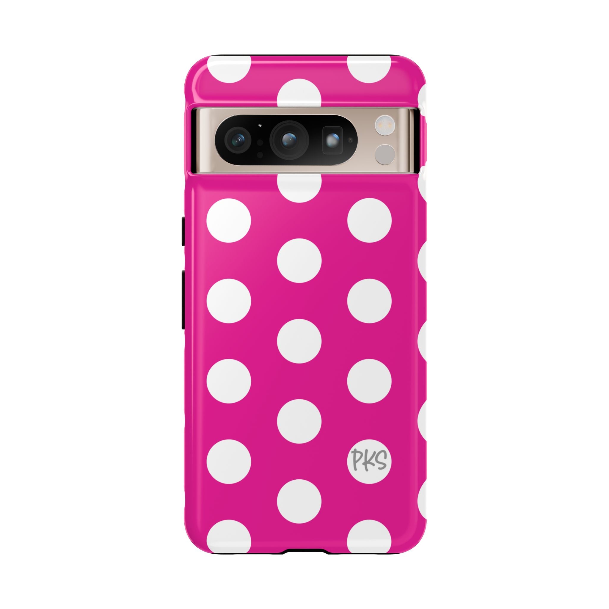 Pink Lemonade Dots – Cute Protective iPhone Cover