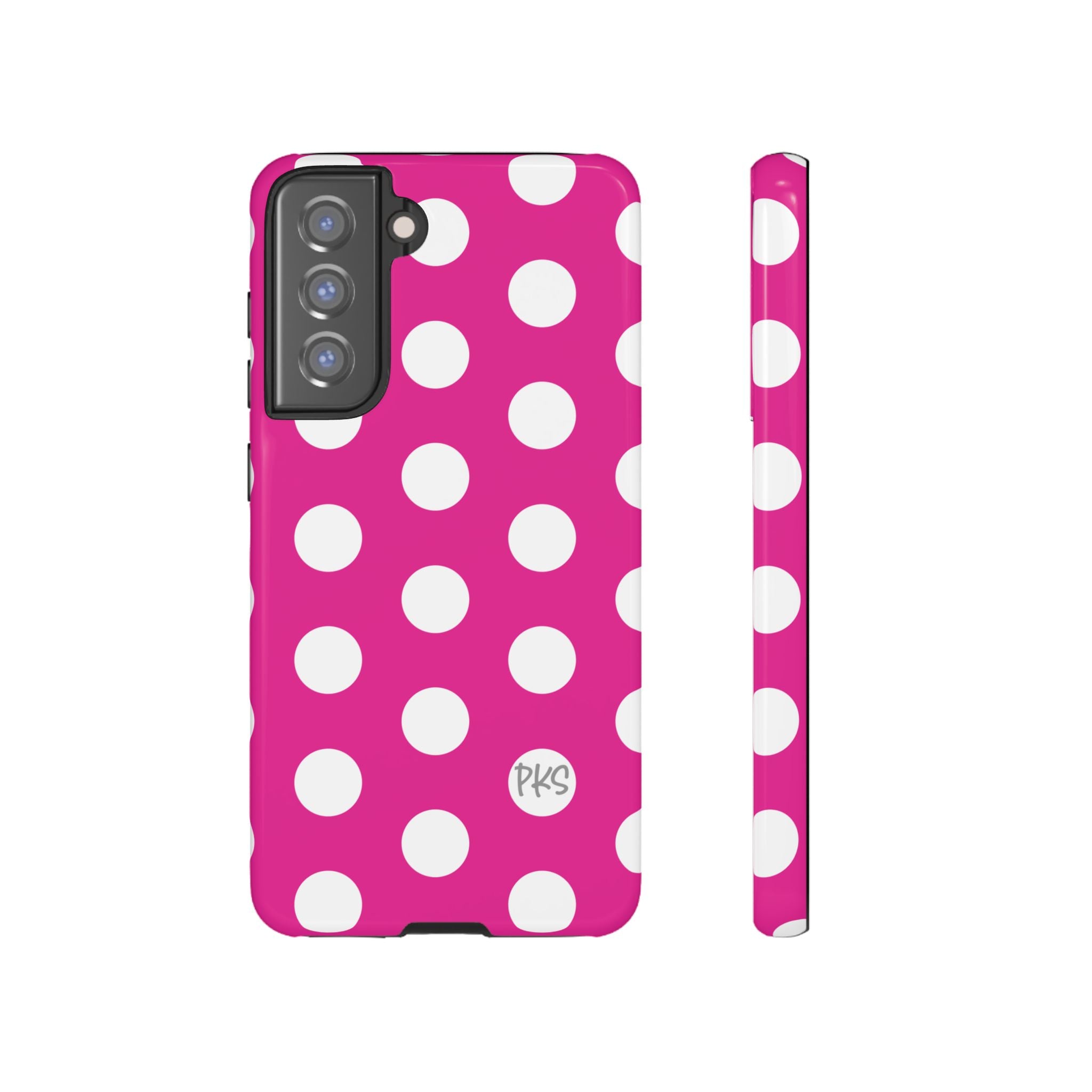 Pink Lemonade Dots – Cute Protective iPhone Cover