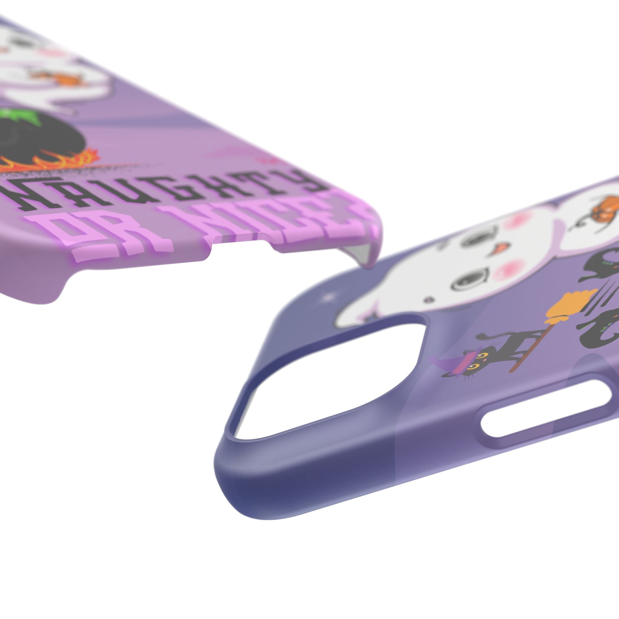 Naught Or Nice Ghost Life Slim Case