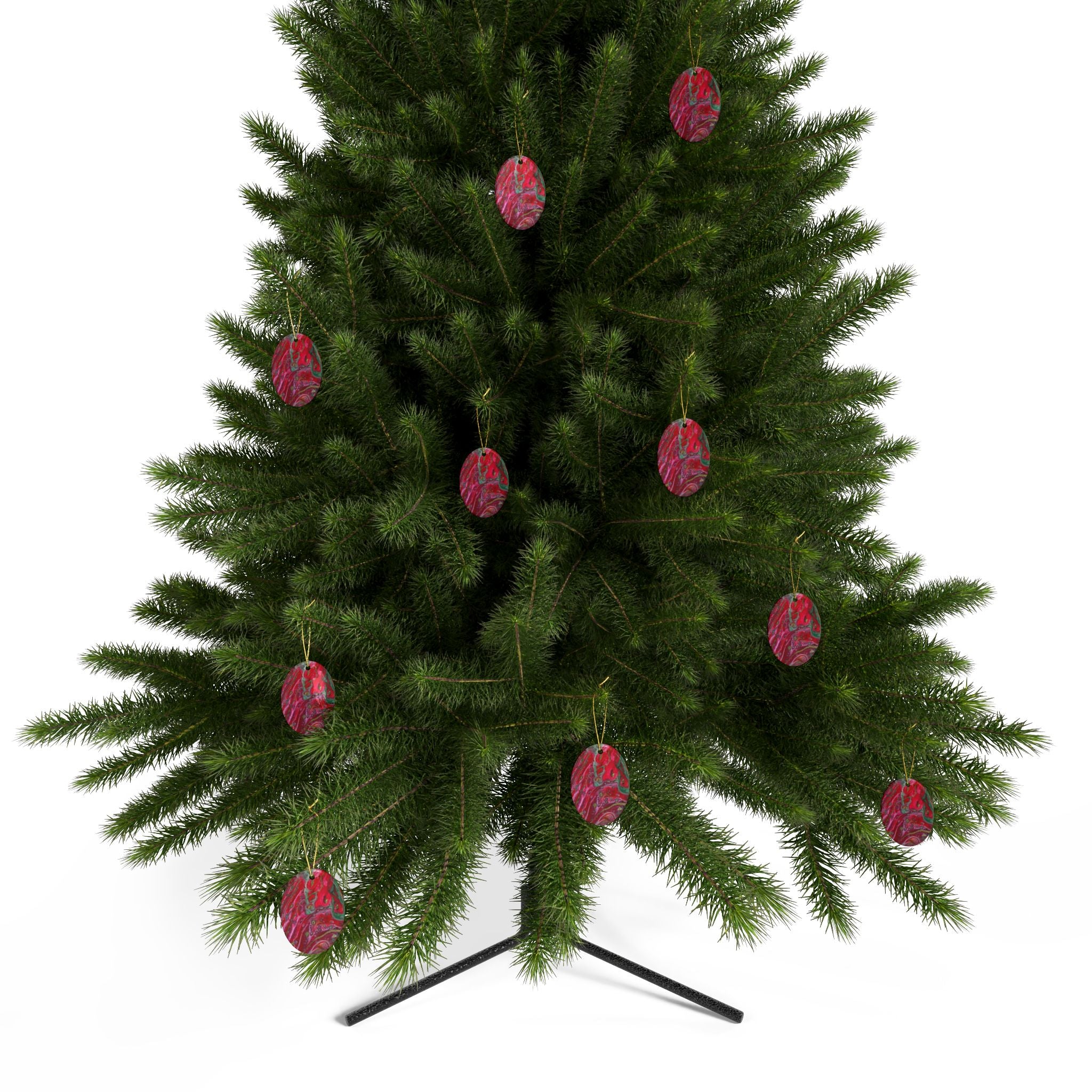 Scarlet Symphony by La Tour Collections for PKS Ceramic Ornaments (1pcs, 5pcs, 10pcs, 20pcs)