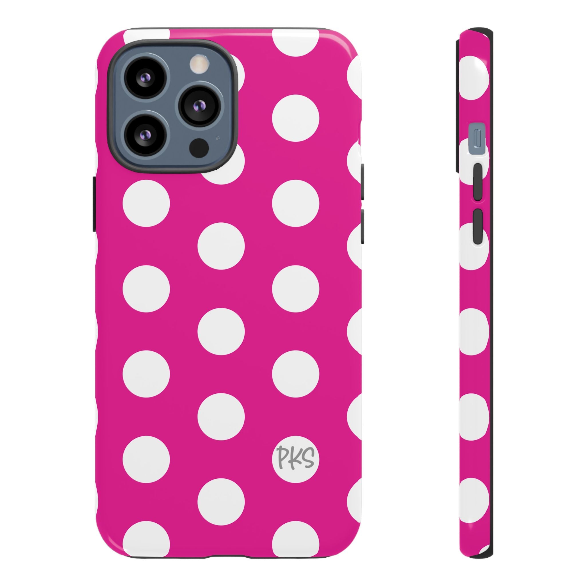 Pink Lemonade Dots – Cute Protective iPhone Cover