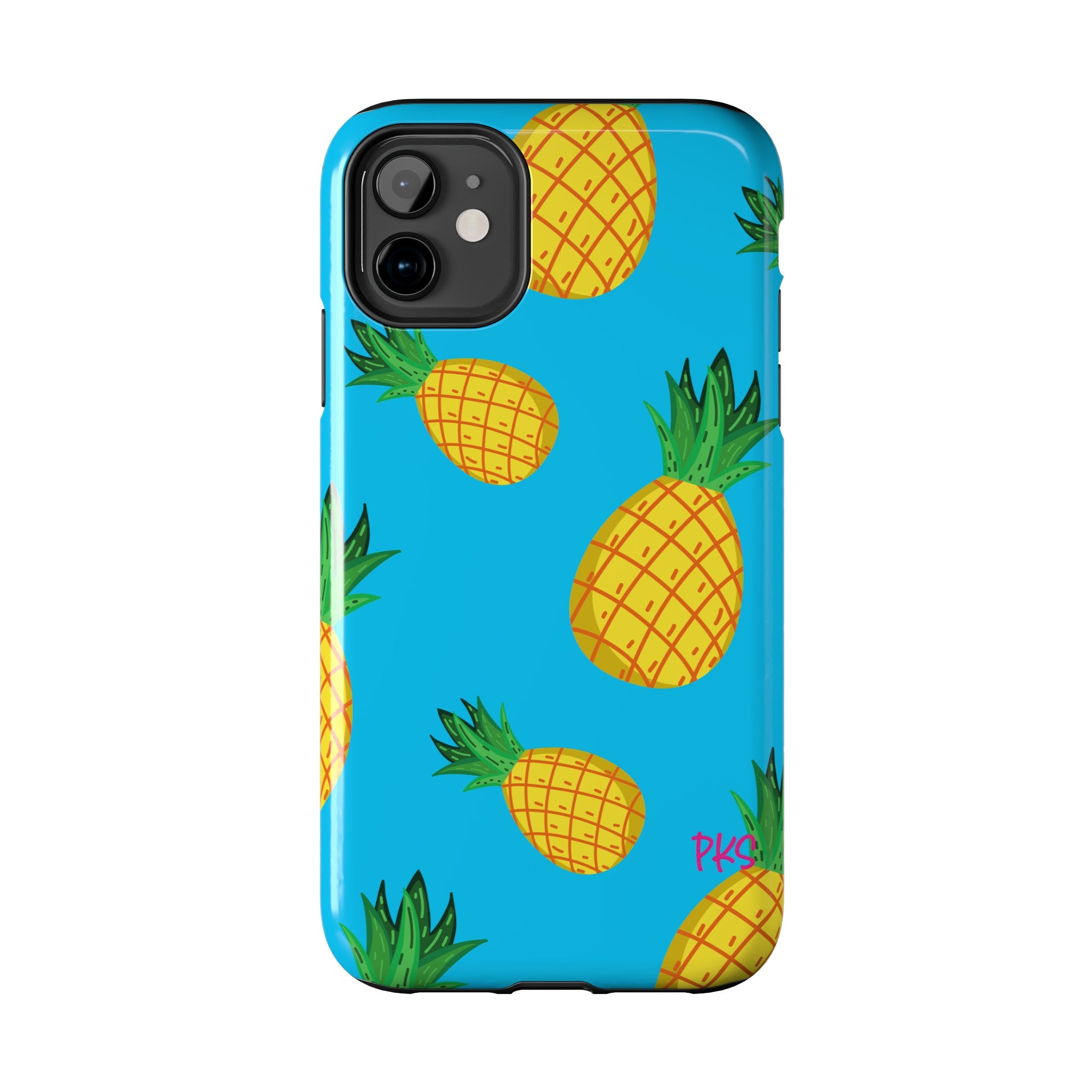Raining Pineapples Tough Phone Cases