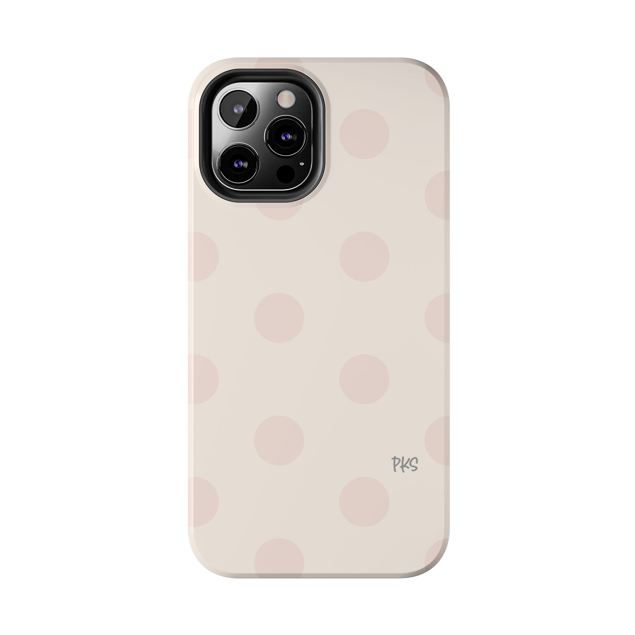 Blushing Polka Dot Celebration Tough Phone Case