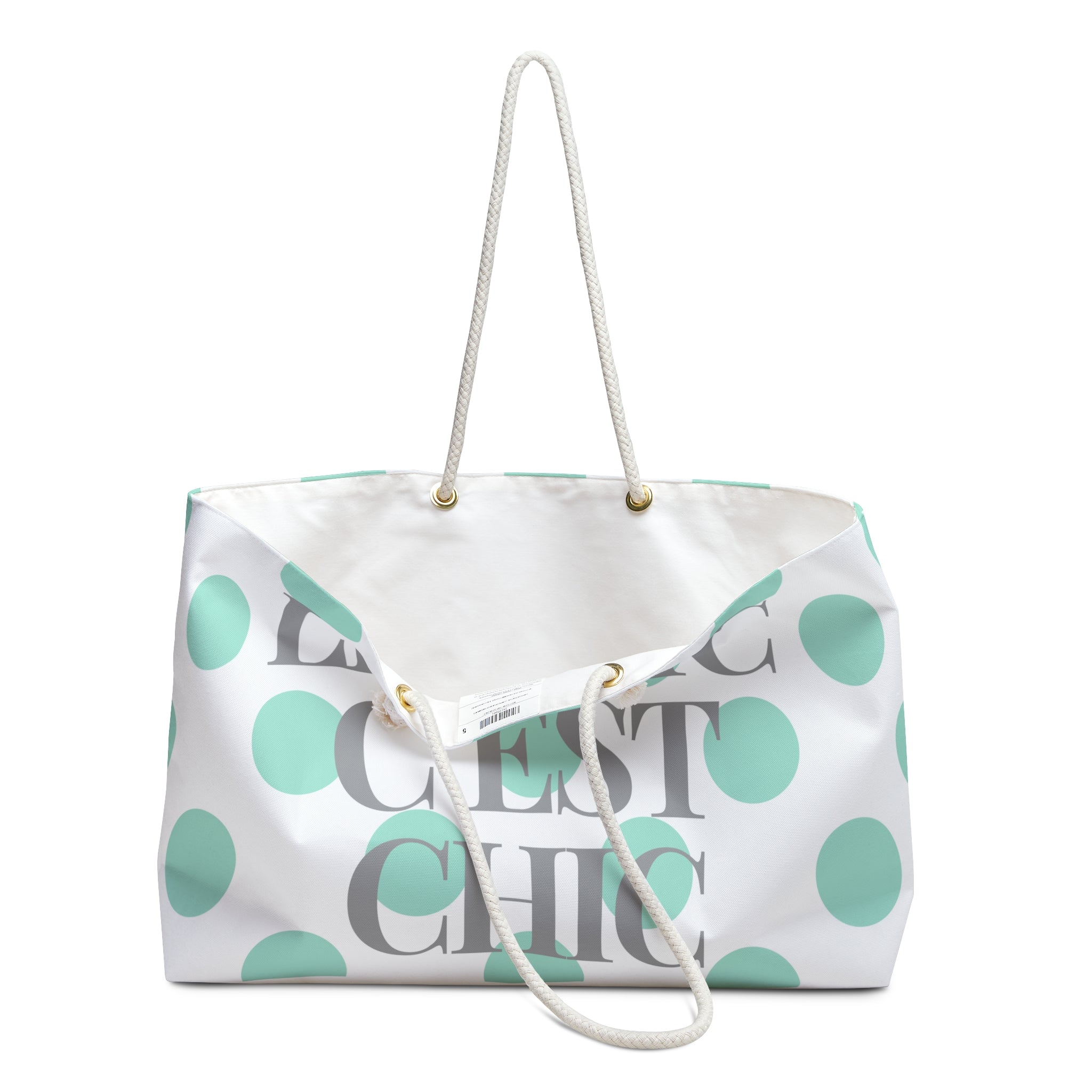 Le Chic est Fric Weekender Bag