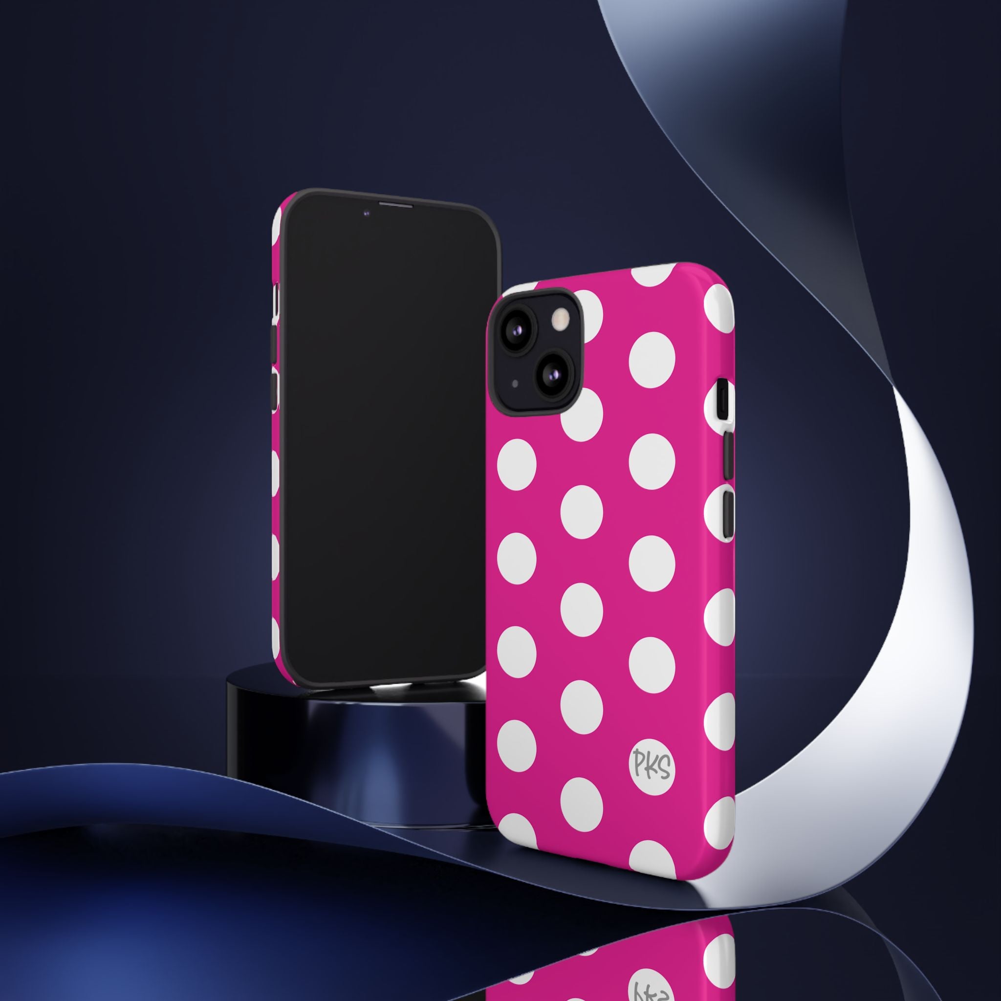 Pink Lemonade Dots – Cute Protective iPhone Cover