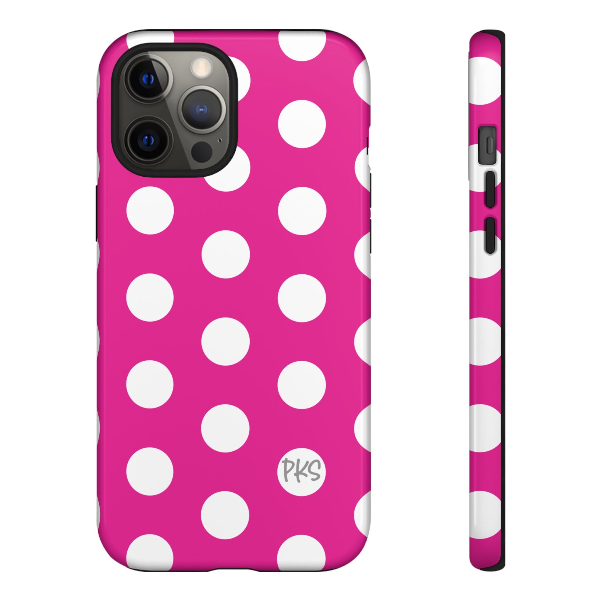 Pink Lemonade Dots – Cute Protective iPhone Cover