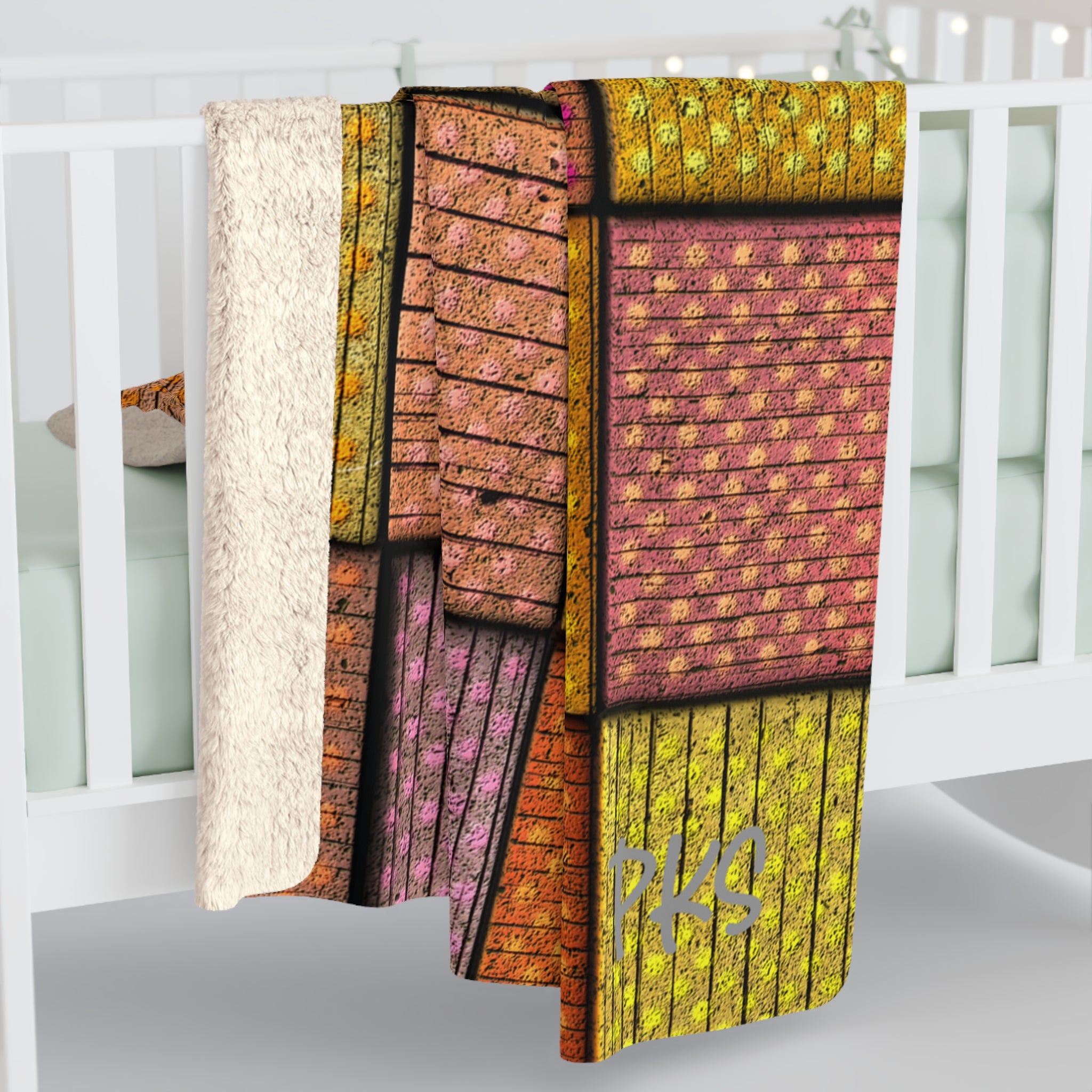 Autumn Hugs Sherpa Fleece Blanket