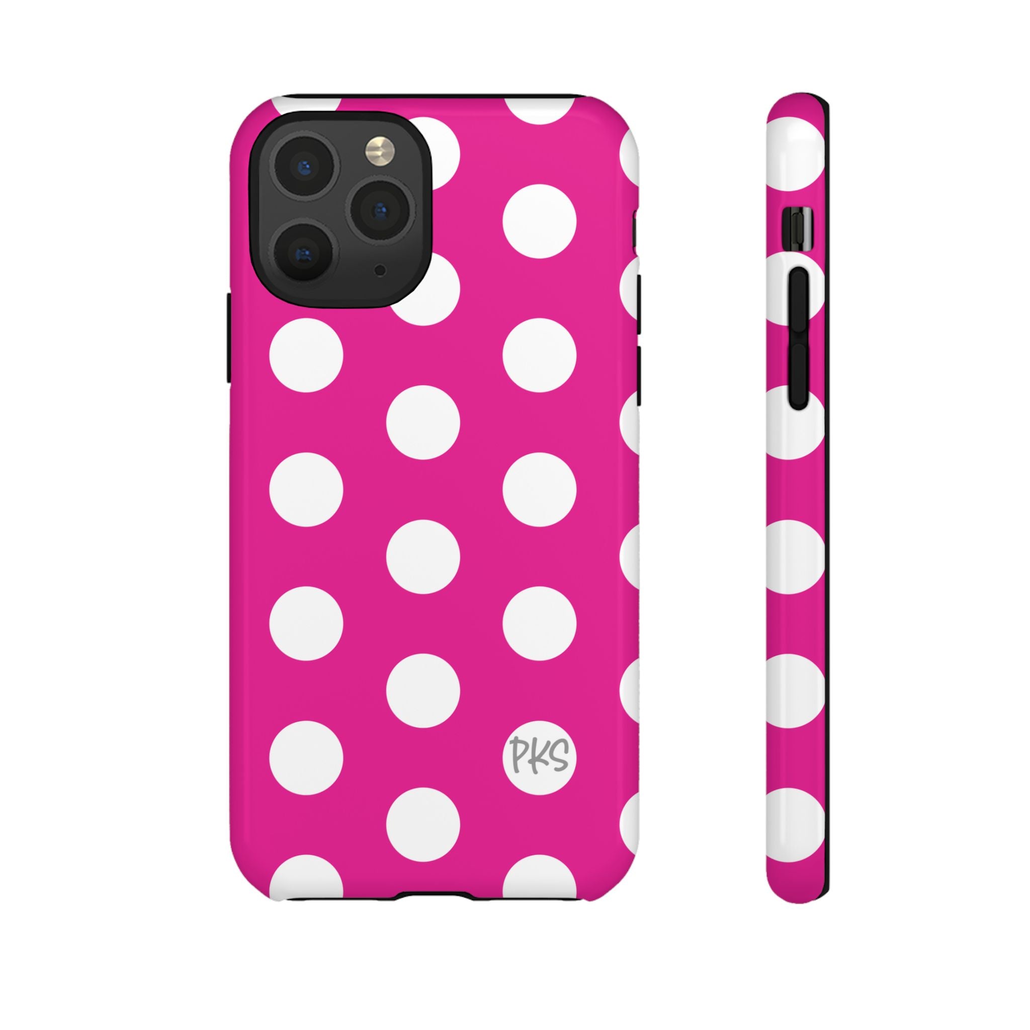 Pink Lemonade Dots – Cute Protective iPhone Cover