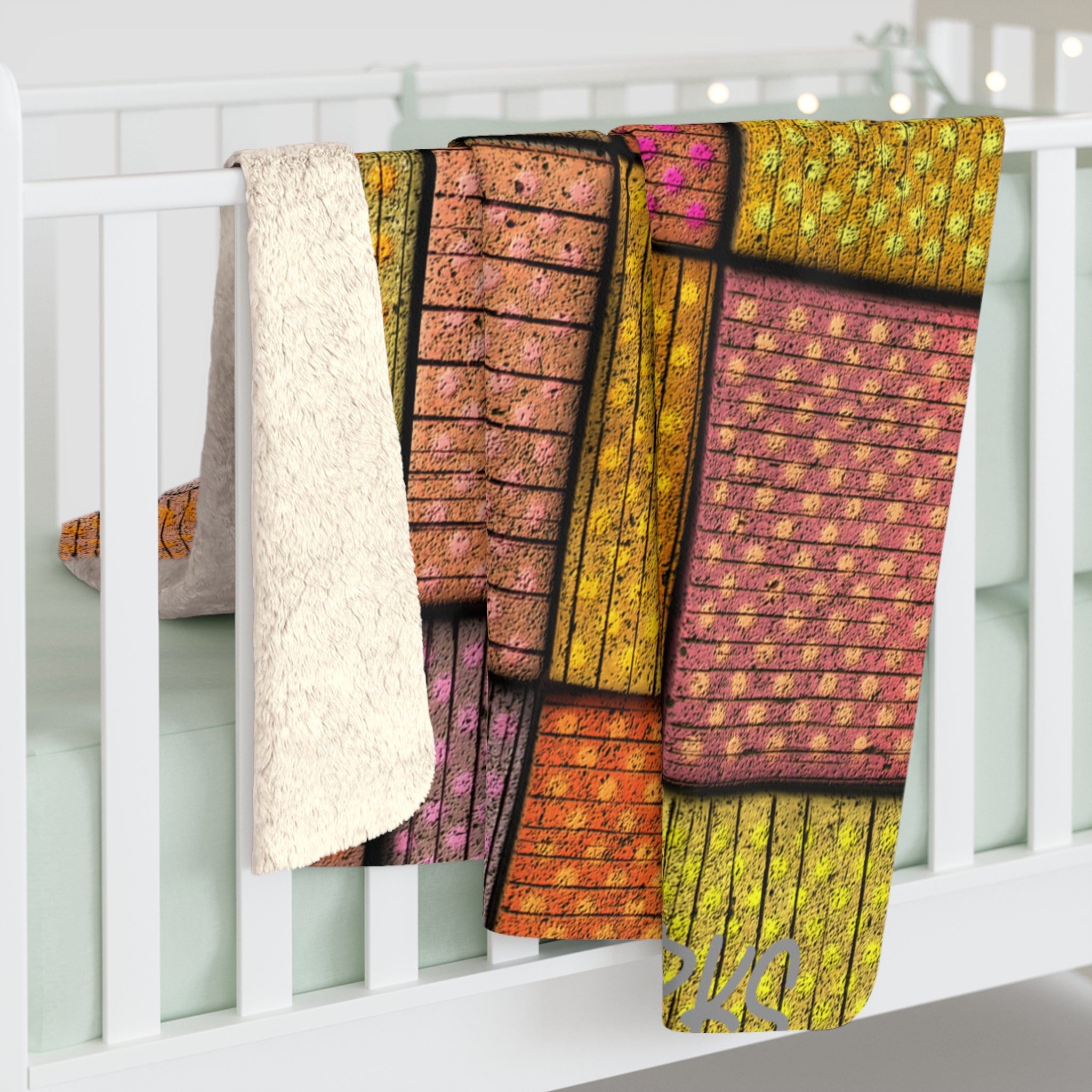 Autumn Hugs Sherpa Fleece Blanket