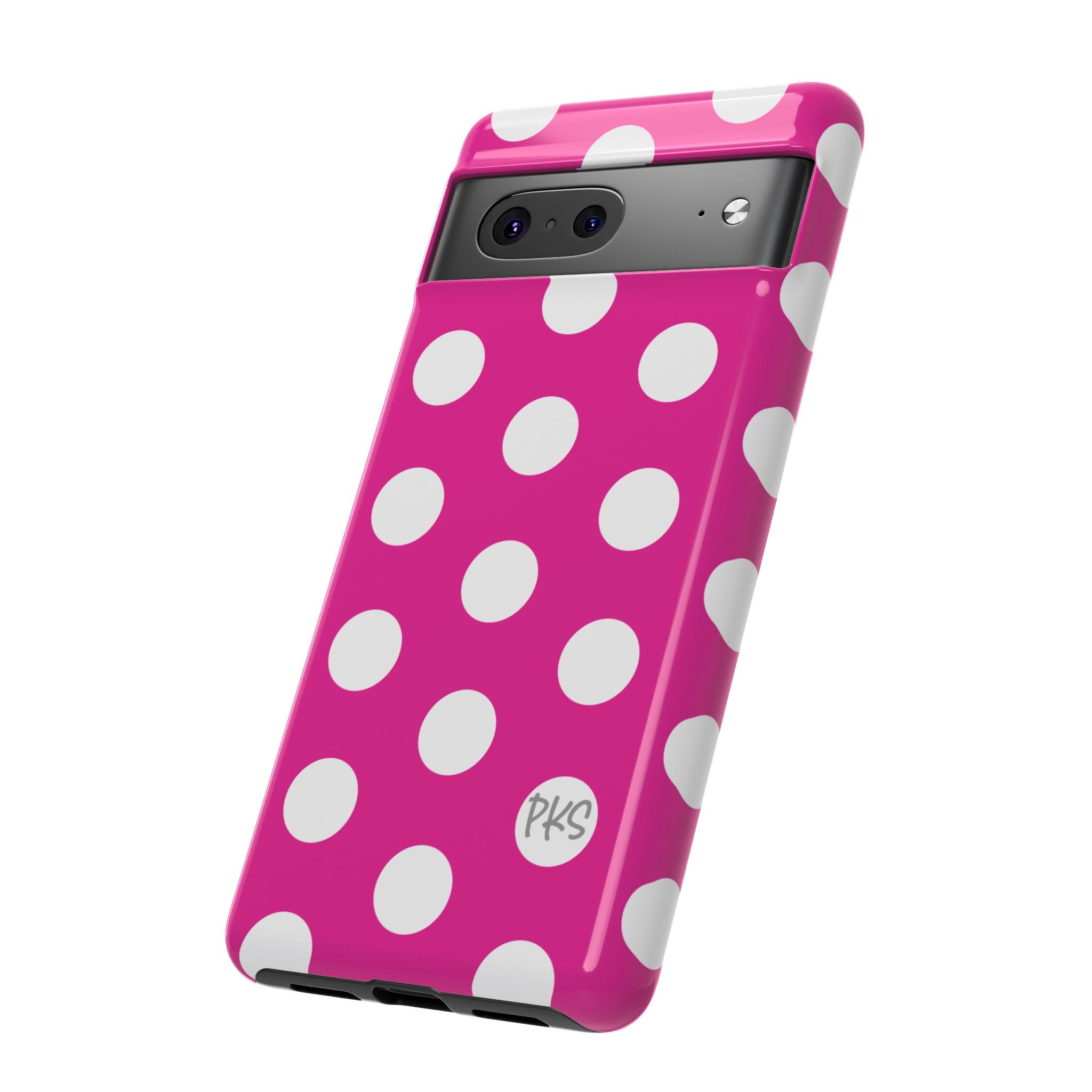 Pink Lemonade Dots – Cute Protective iPhone Cover