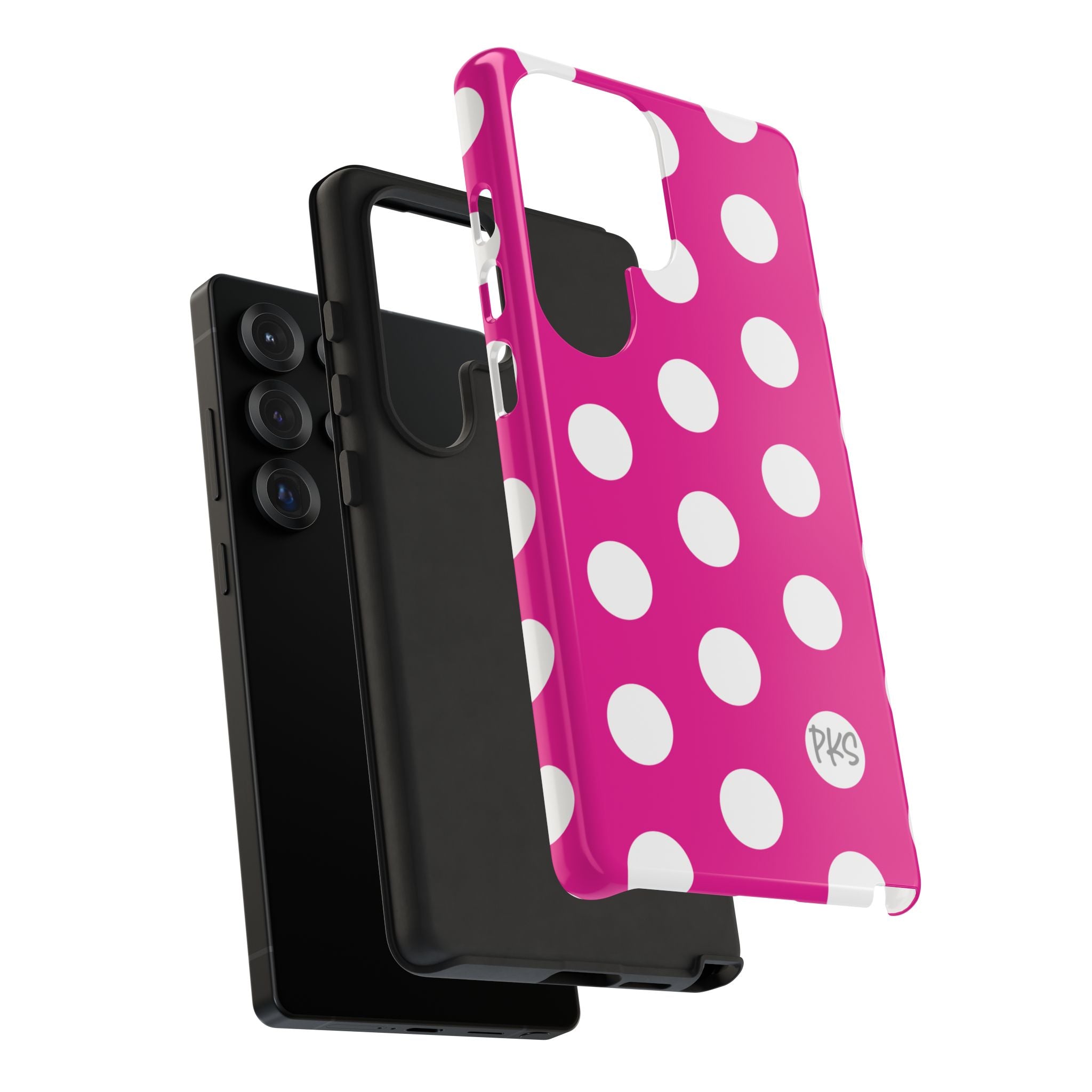 Pink Lemonade Dots – Cute Protective iPhone Cover