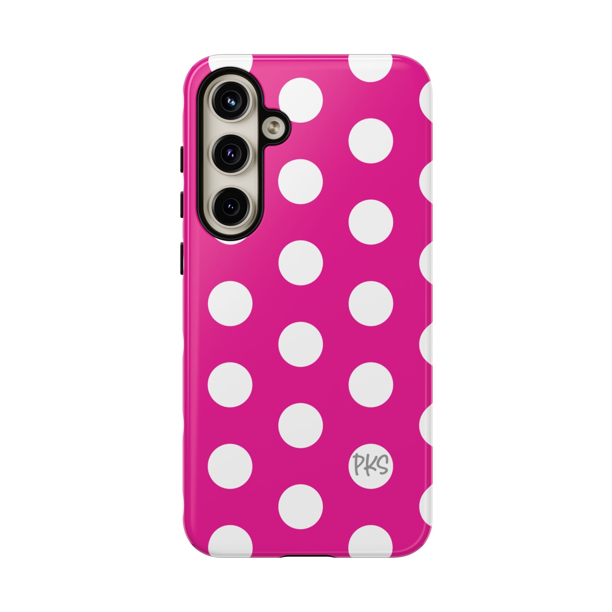Pink Lemonade Dots – Cute Protective iPhone Cover
