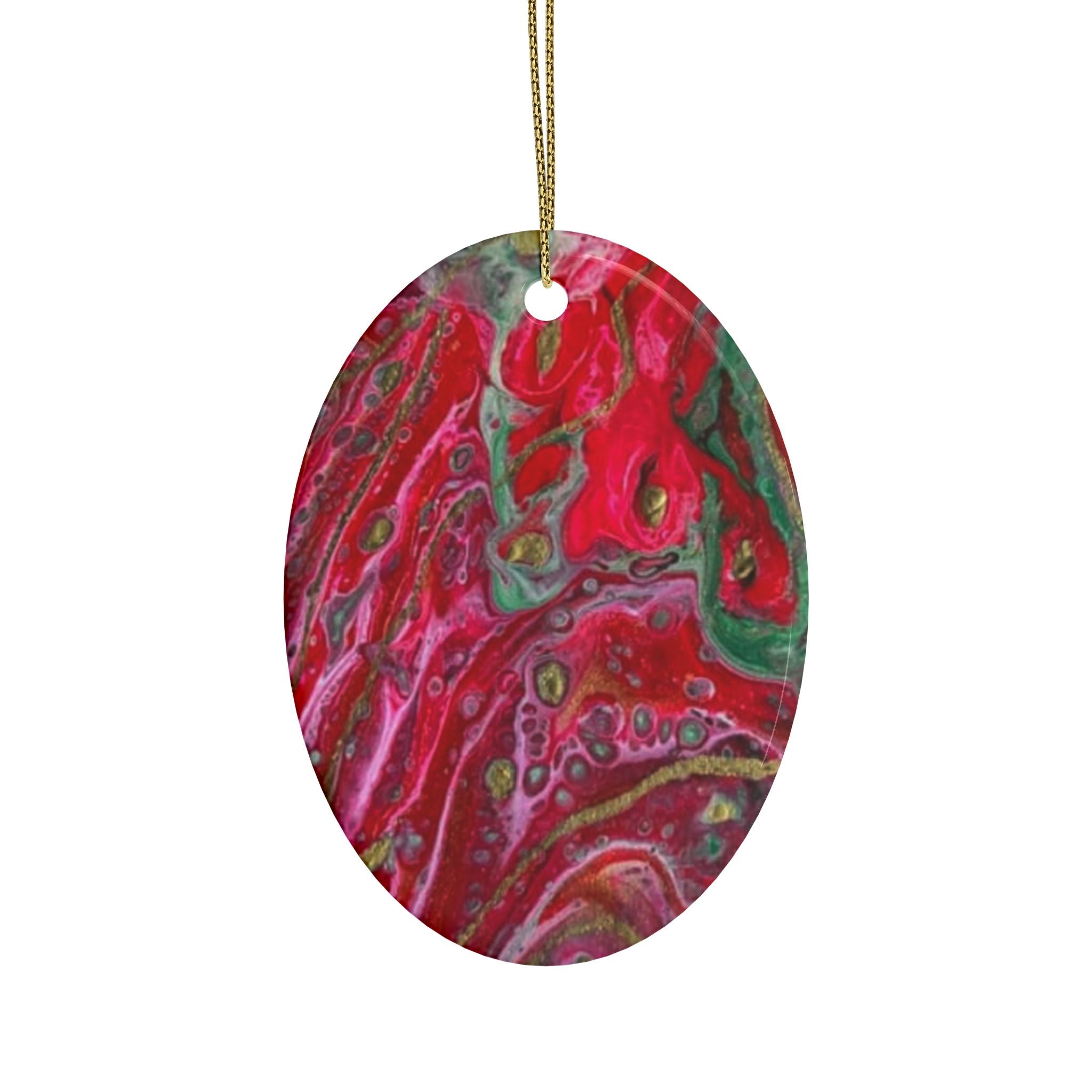 Scarlet Symphony by La Tour Collections for PKS Ceramic Ornaments (1pcs, 5pcs, 10pcs, 20pcs)
