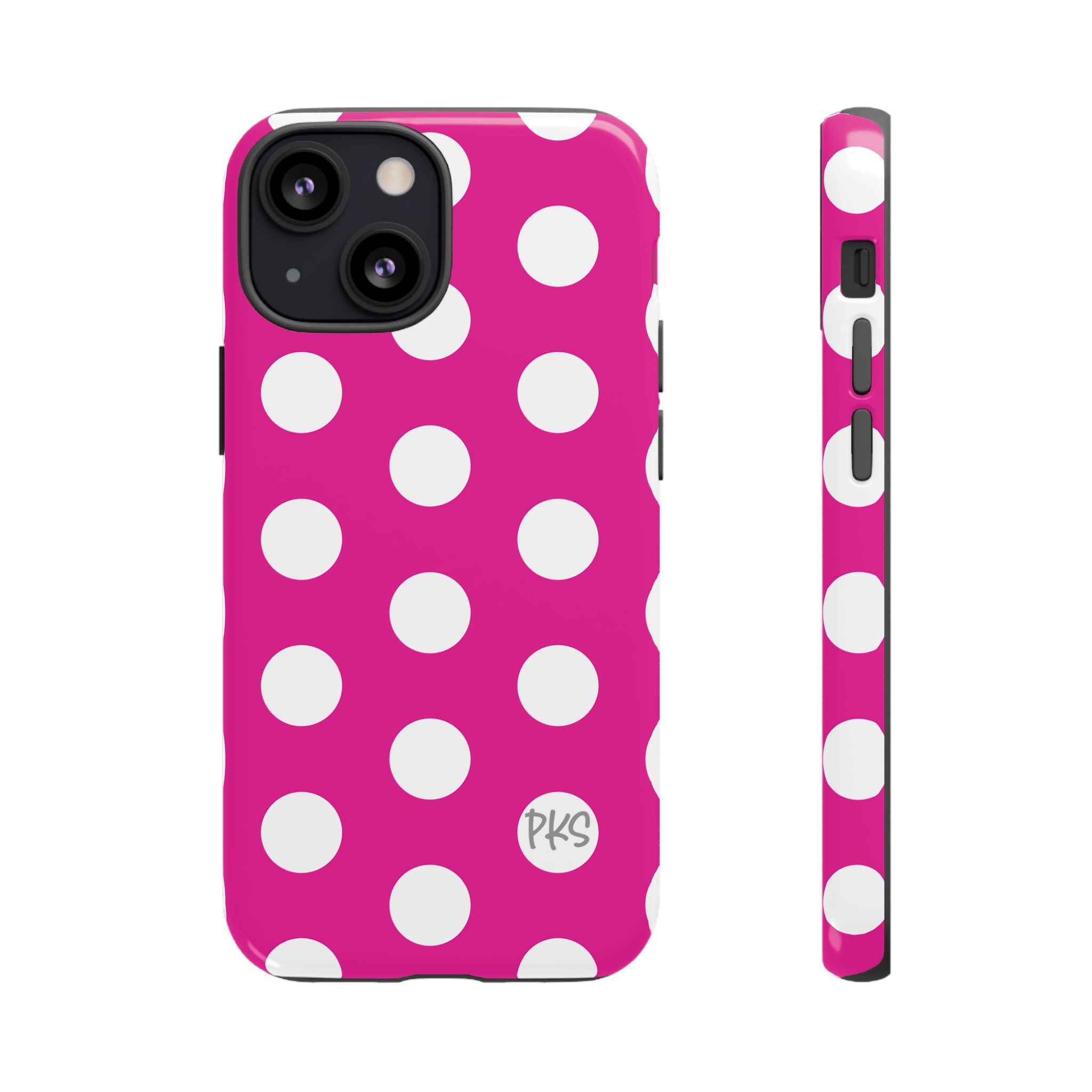 Pink Lemonade Dots – Cute Protective iPhone Cover