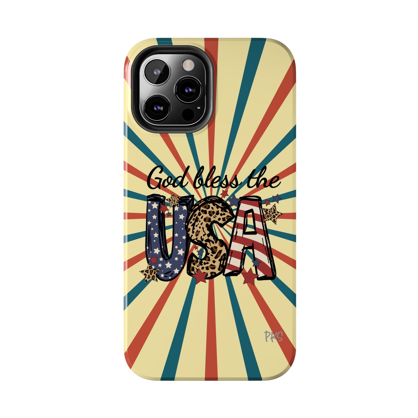 GOD BLESS the USA Tough Phone Case