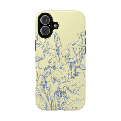 Garden in Blue Phone Case -  Tough Phone Case