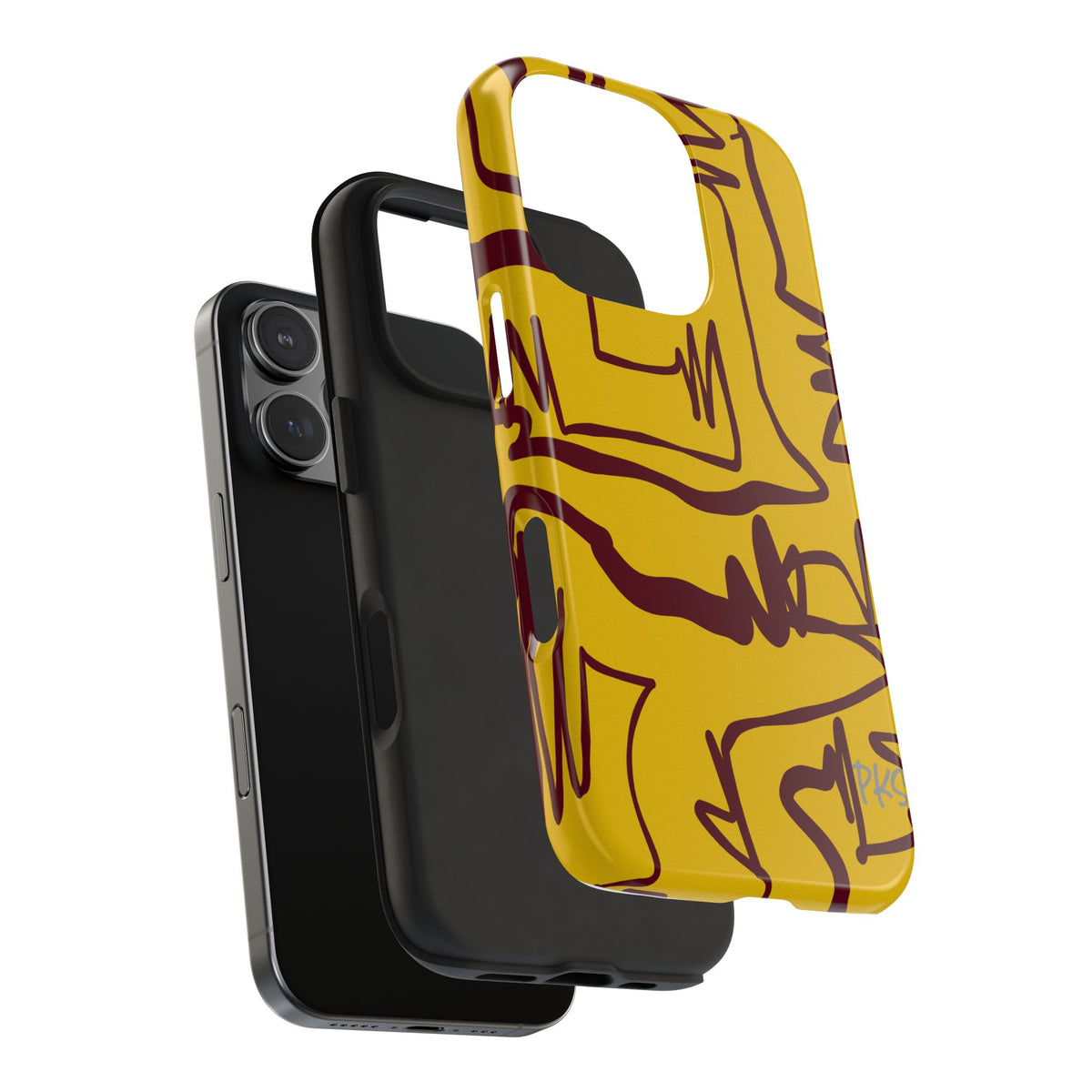 Unfiltered – Bold Scribble Art Protective Cover