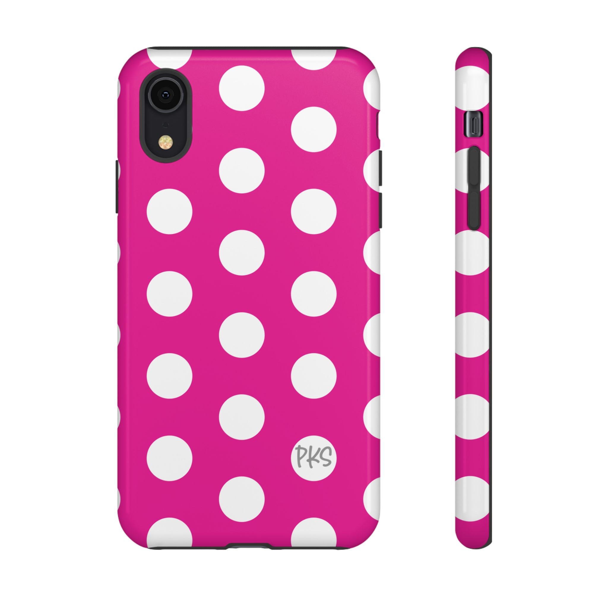 Pink Lemonade Dots – Cute Protective iPhone Cover