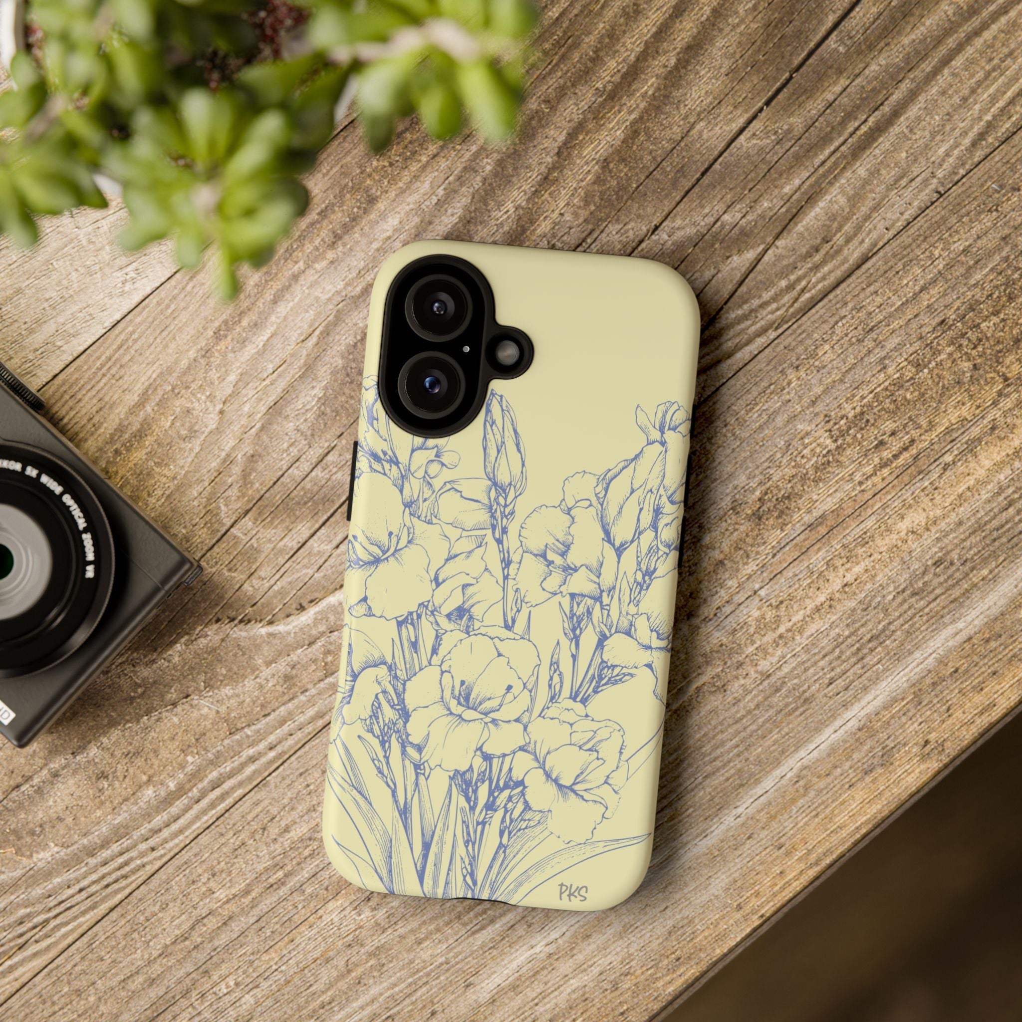 Garden in Blue Phone Case -  Tough Phone Case