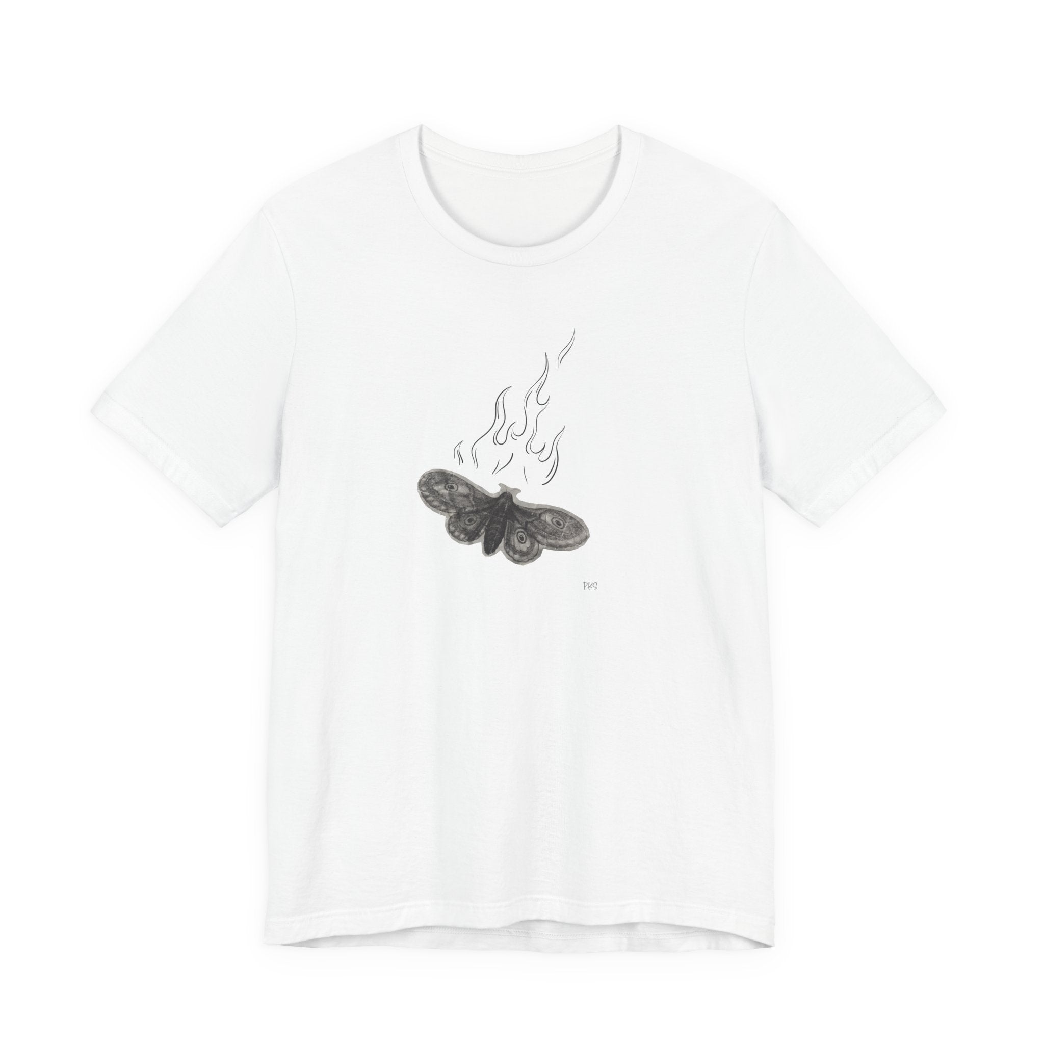 Vintage Style Butterfly to a Flame Tee