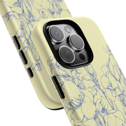 Garden in Blue Phone Case -  Tough Phone Case