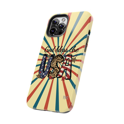 GOD BLESS the USA Tough Phone Case