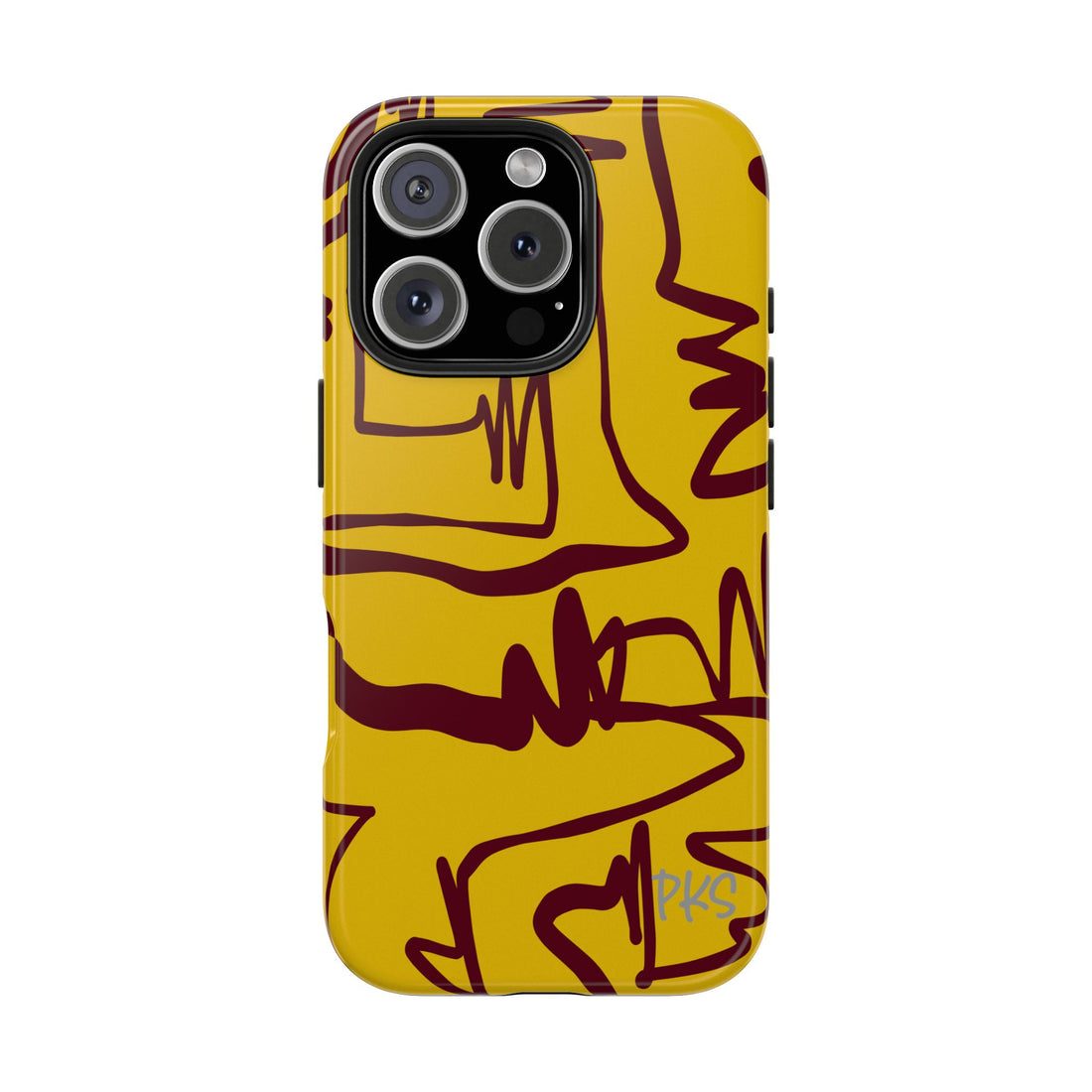 Unfiltered – Bold Scribble Art Protective Cover