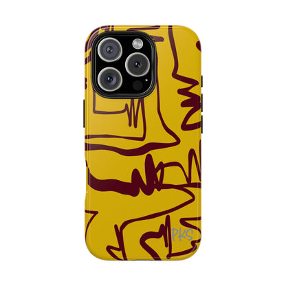 Unfiltered – Bold Scribble Art Protective Cover