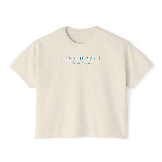 Côte D'Azur Women's Boxy Tee