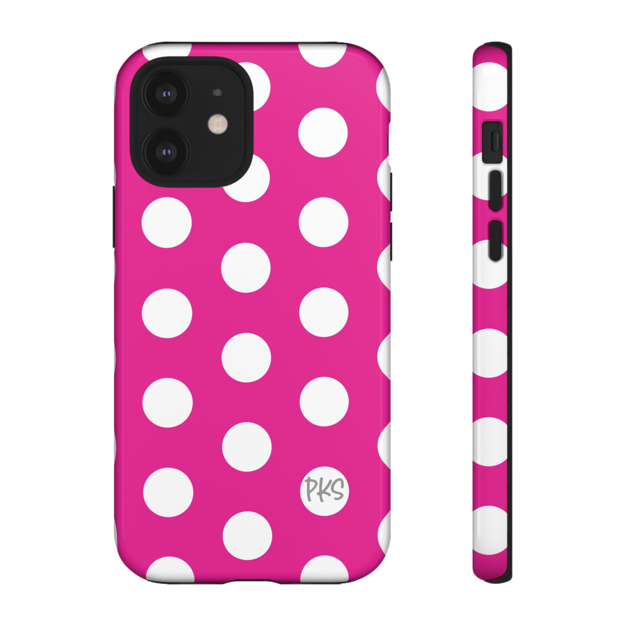 Pink Lemonade Dots – Cute Protective iPhone Cover