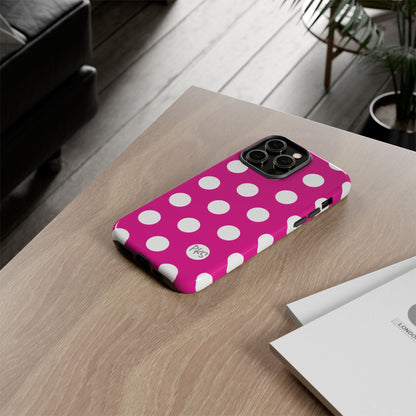 Pink Lemonade Dots – Cute Protective iPhone Cover