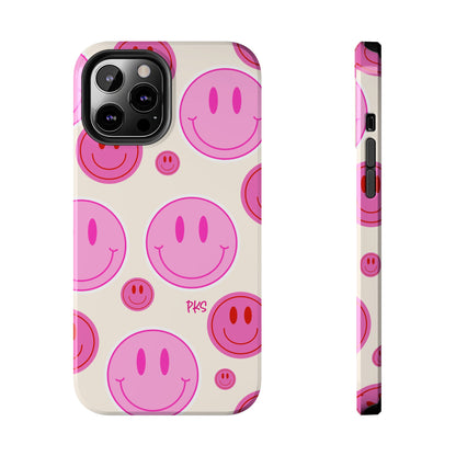 The PKS Smiley Face Tough Phone Cases