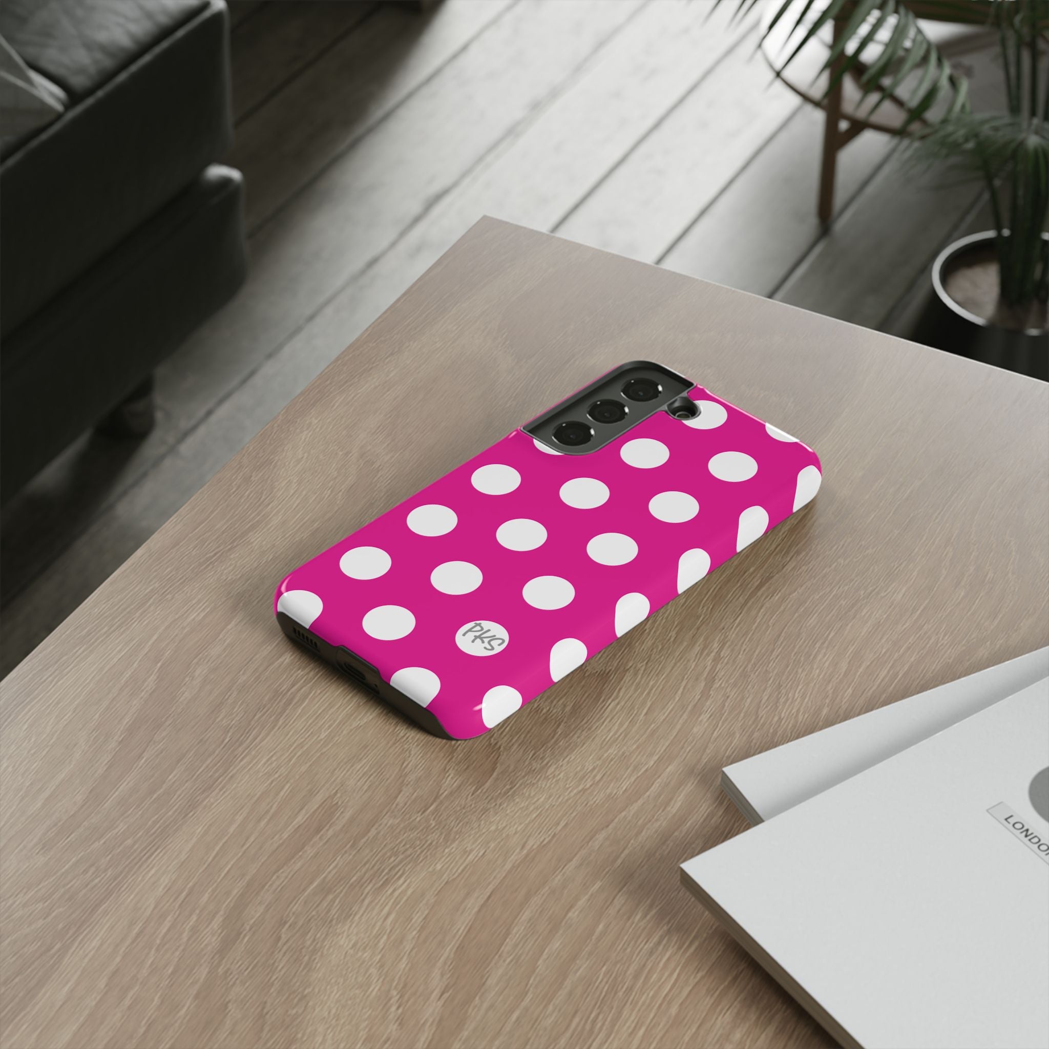 Pink Lemonade Dots – Cute Protective iPhone Cover