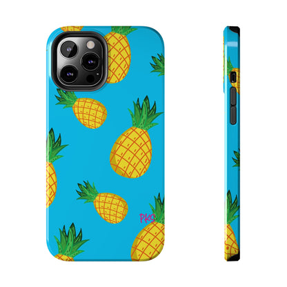 Raining Pineapples Tough Phone Cases
