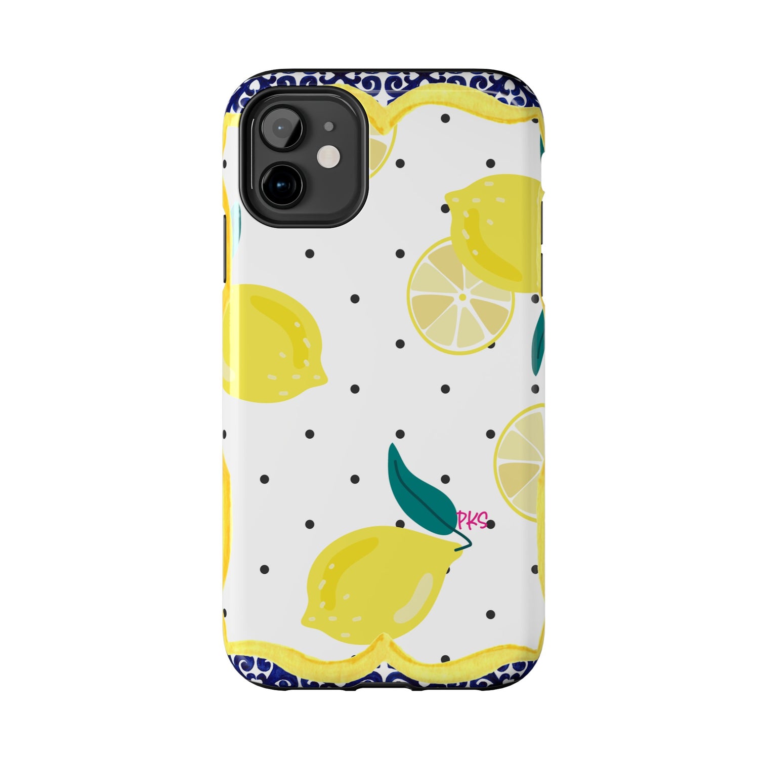 Mediterranean Lemon Tough Phone Case